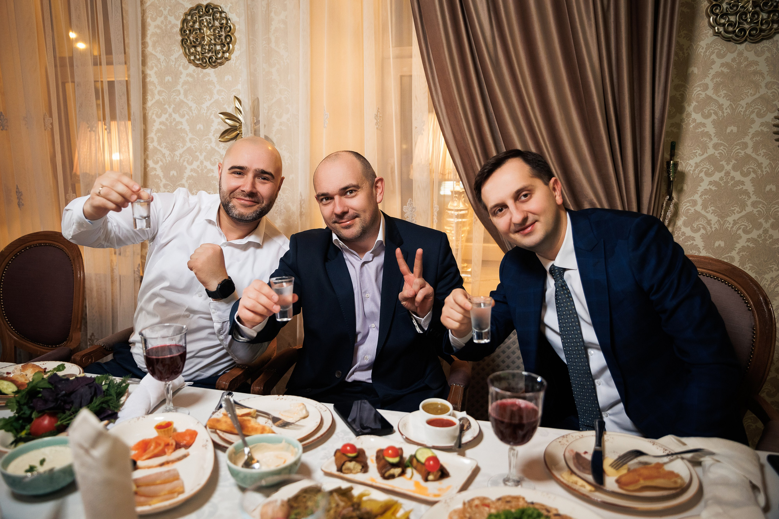 Юбилей Сергей 50. Ресторан Оджахури. Репортажный Фотограф Александр Назаров. Москва и М.О