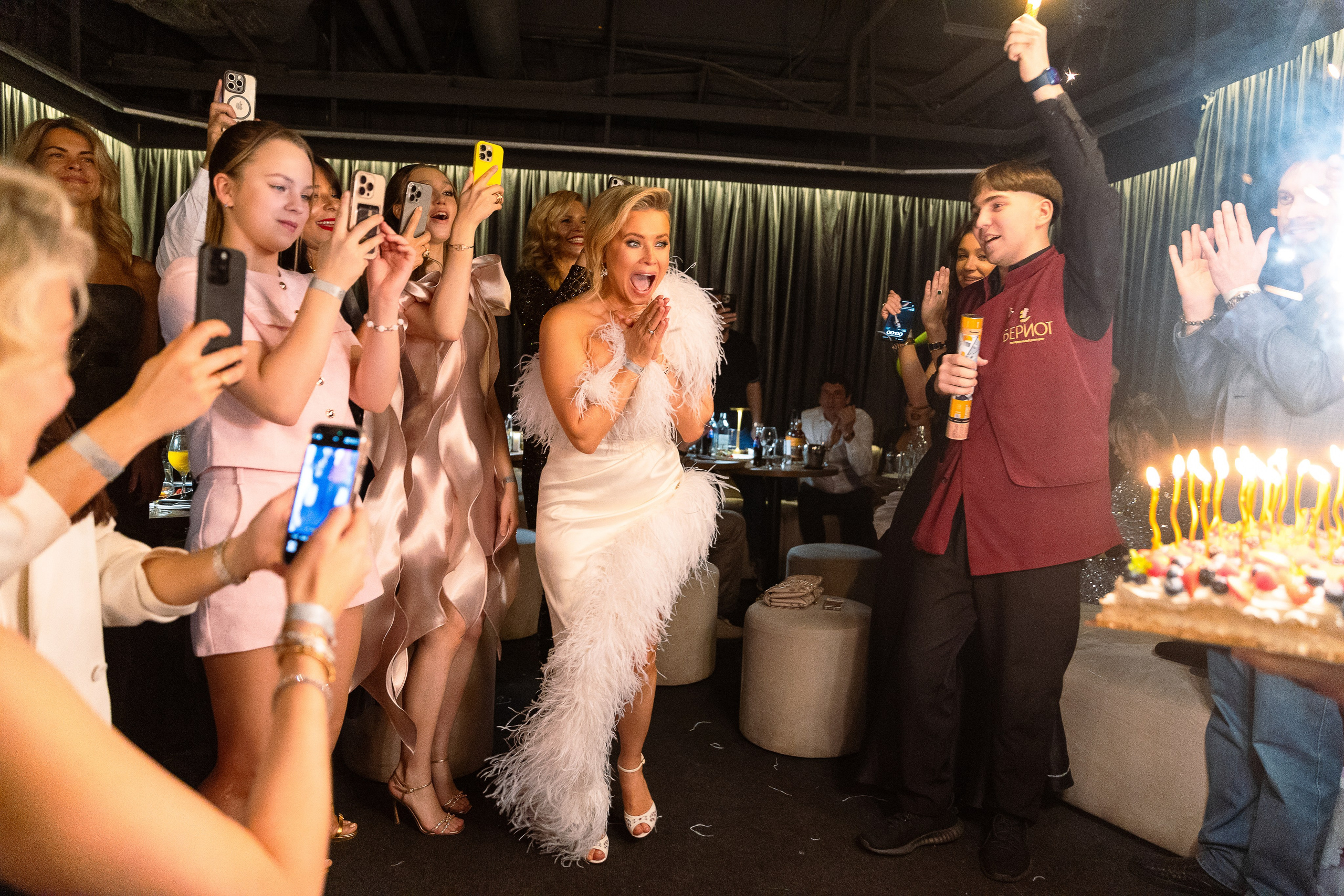 День Рождения Светланы. Клуб Бериот. Репортажный Фотограф Александр Назаров. Москва и М.О