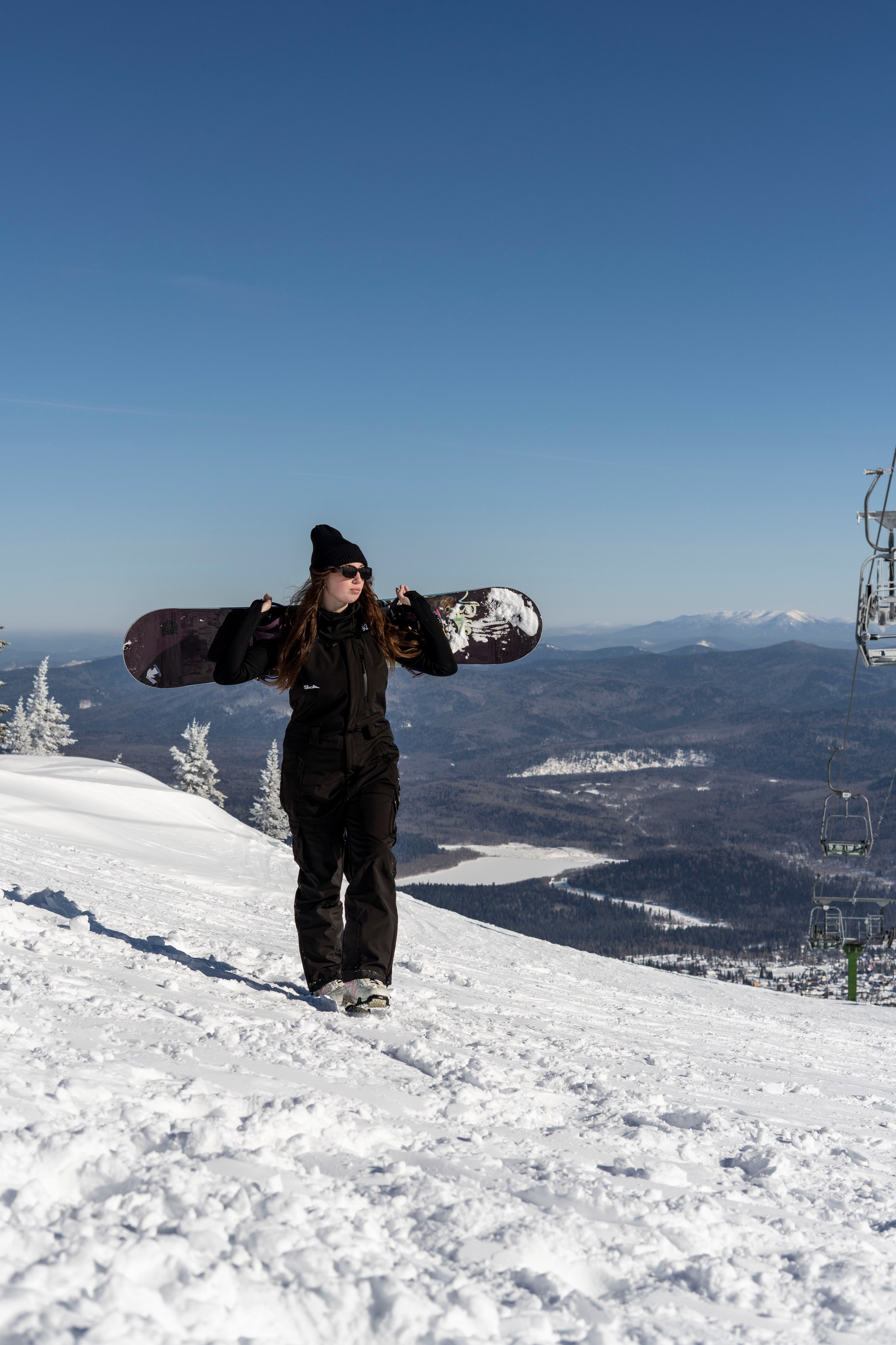 Фотосессия на вершине. Анастасия Паршукова — фотограф Шерегеш Новосибирск