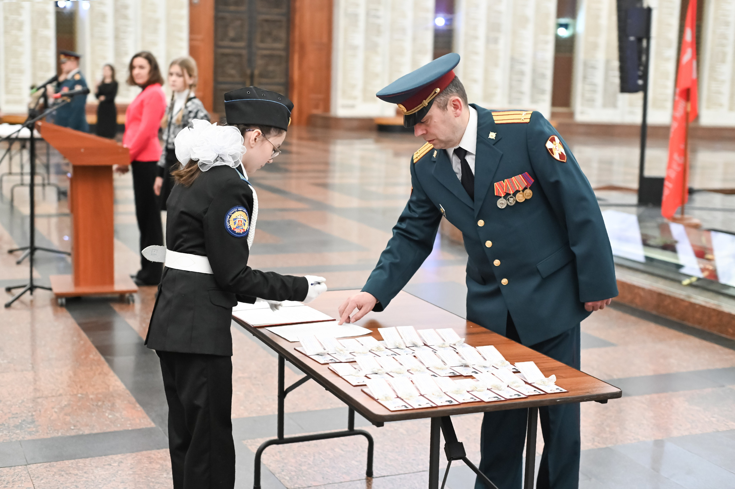 Присяга Поклонная Гора. Детский и семейный фотограф г. Москва Оксана Катаджи