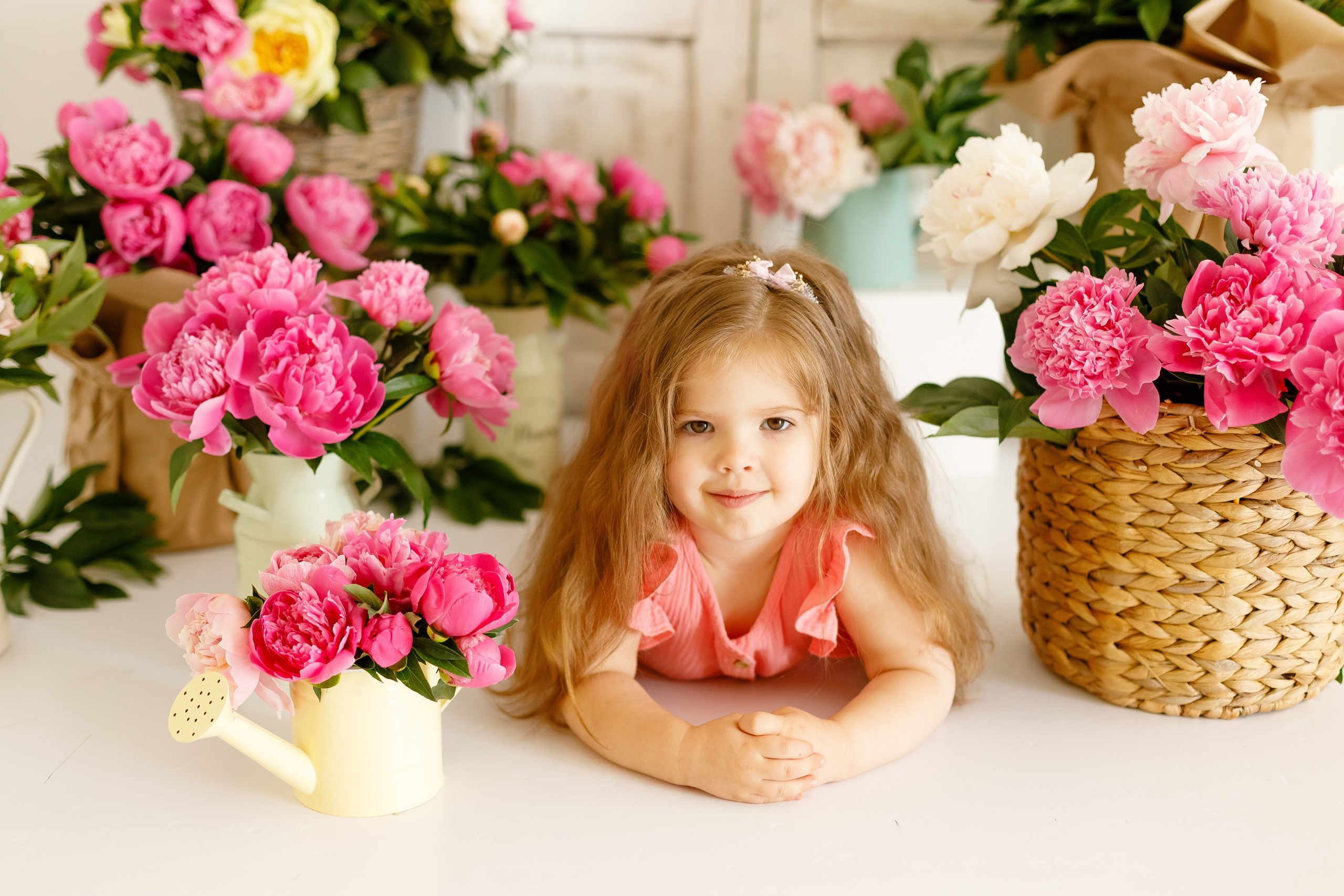 Детская цветочная фотосессия в Краснодаре. Детский и семейный фотограф в Краснодаре Альбина Морозова