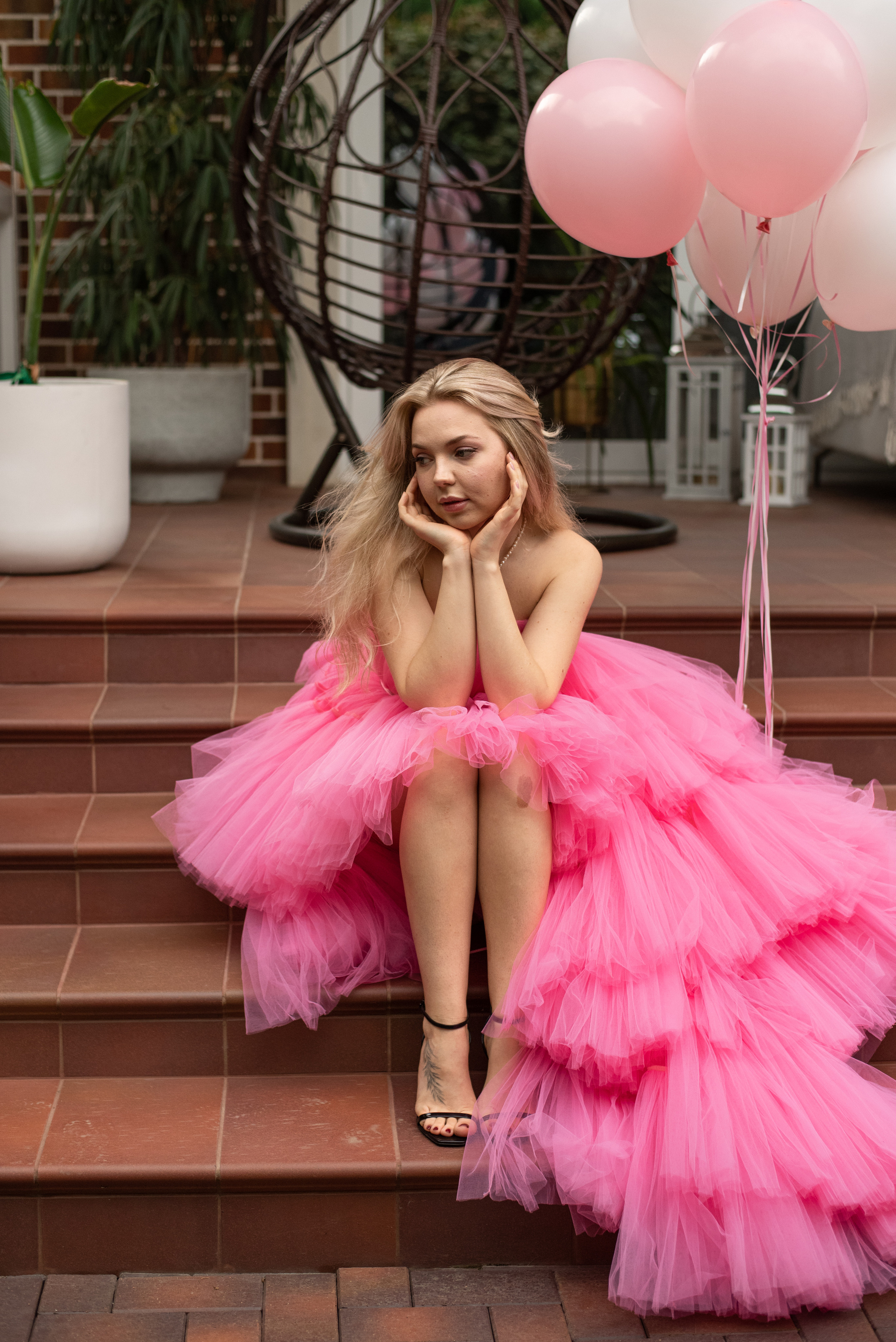 Праздничная фотосессия Анны. Портретный и свадебный фотограф в Краснодаре