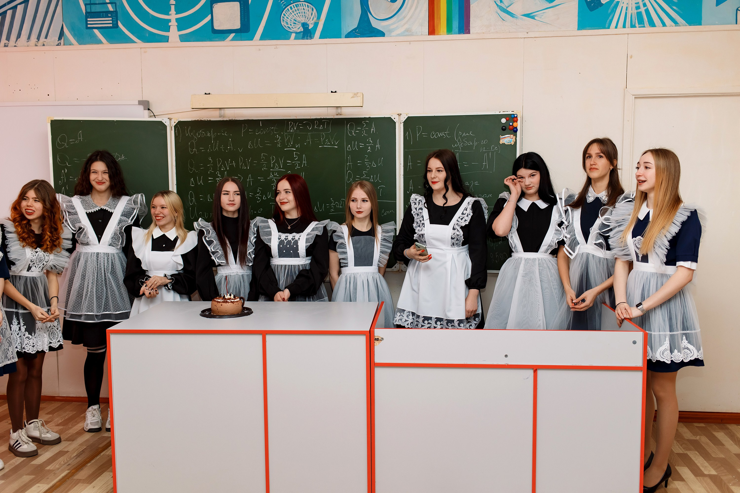 11 класс с. Барабаш. Фотограф Любовь Корниенко, Примоский край