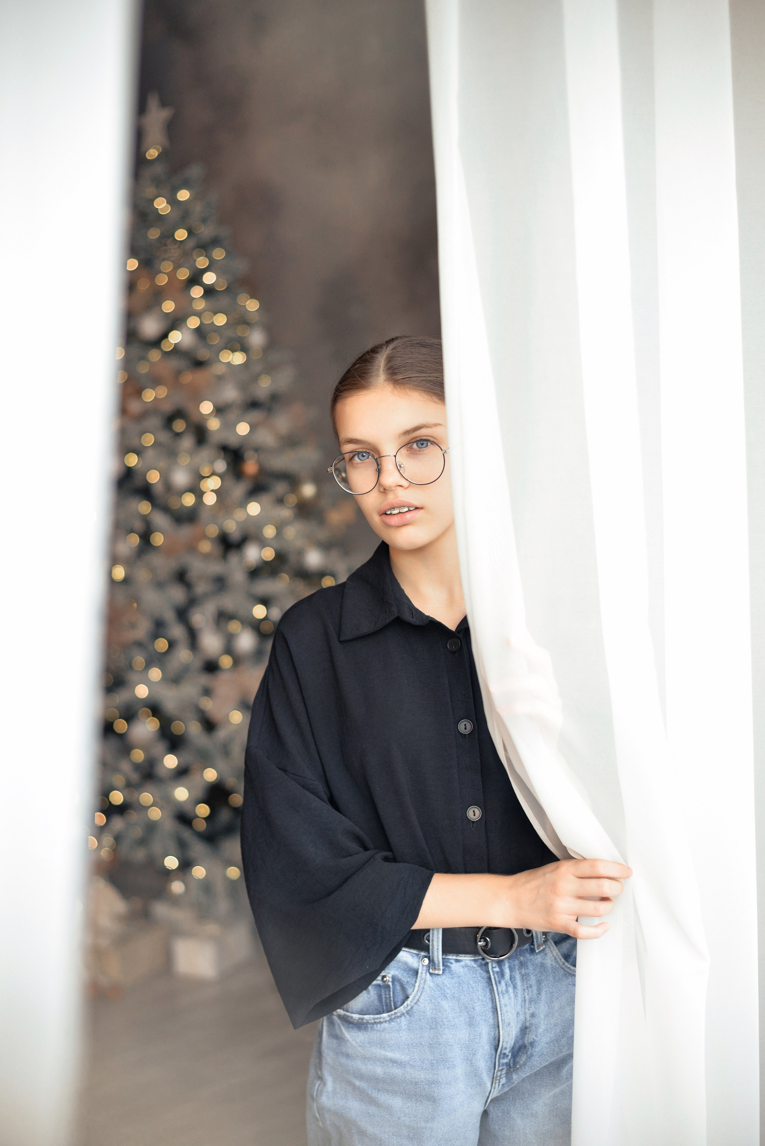 Елена с дочерью в зале Грей. Семейный и свадебный фотограф Галина Абакумова, фотосессии в Белгороде