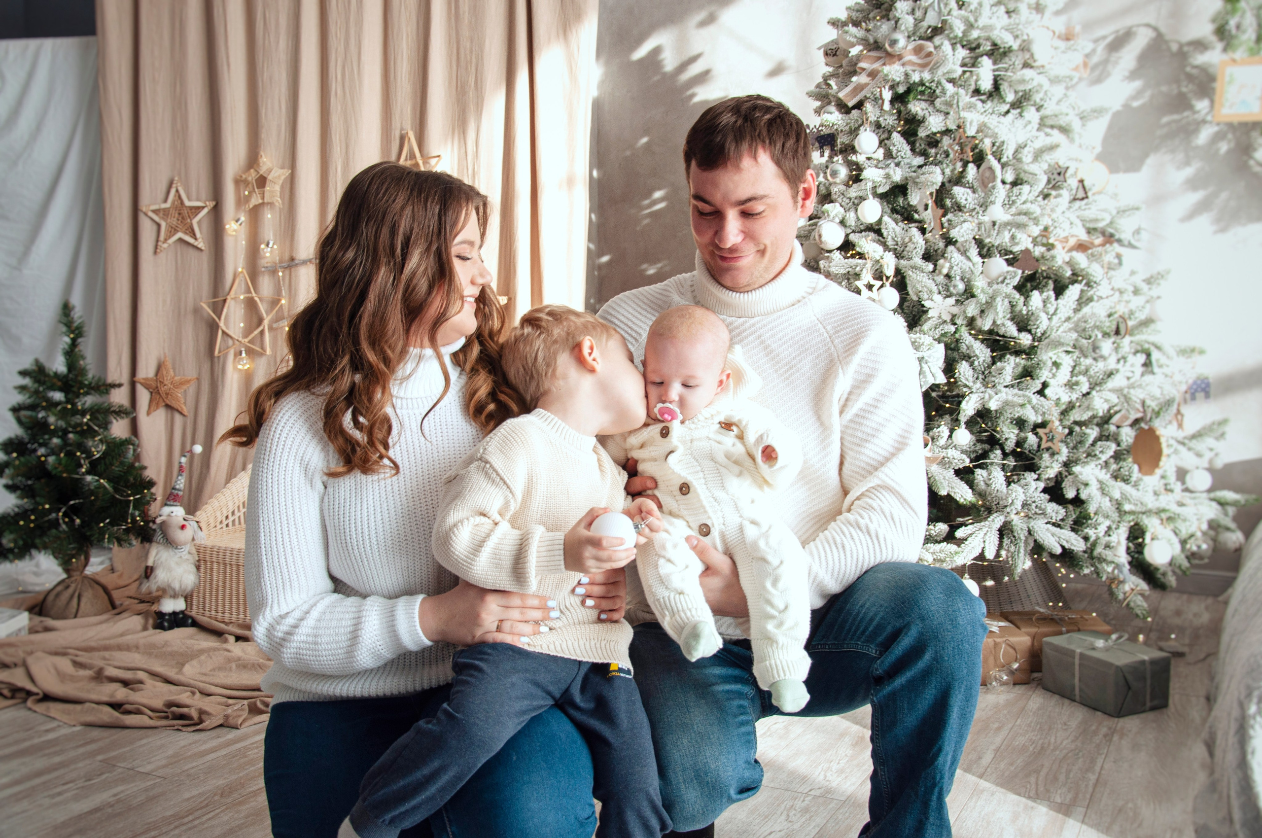 Семейная в студии. Семейный и свадебный фотограф Галина Абакумова, фотосессии в Белгороде