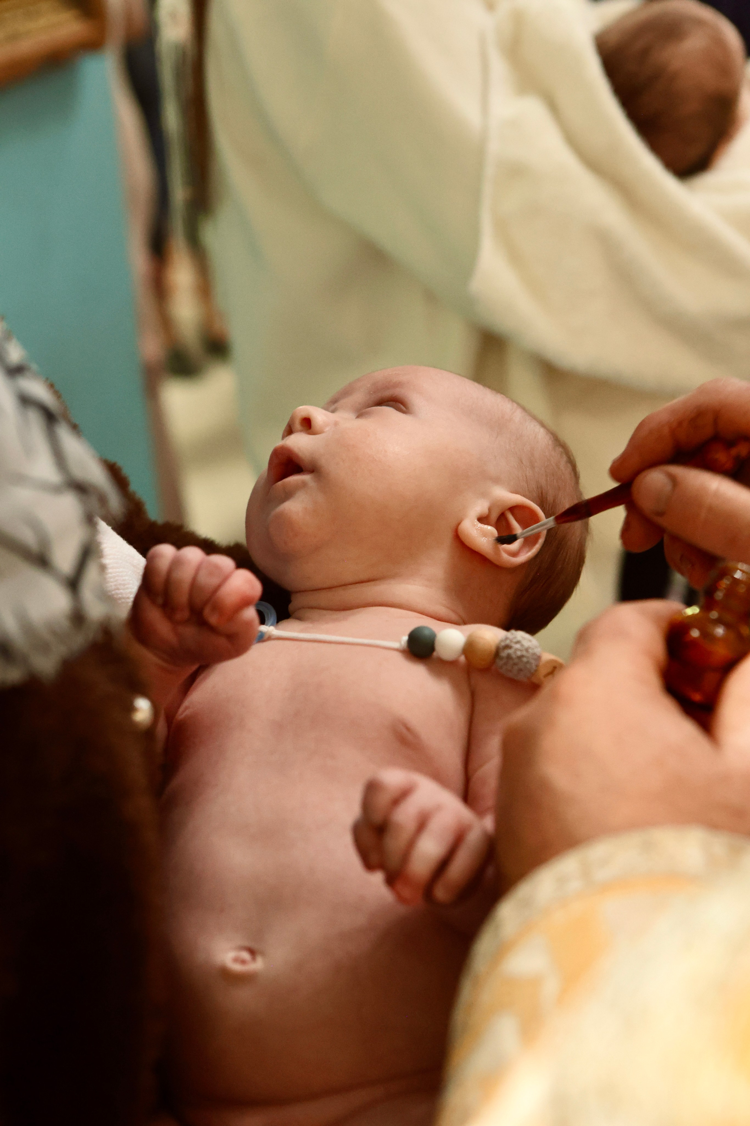 Яна и Максим —крещение Михаила. Фотограф в Курске Смирнов Евгений