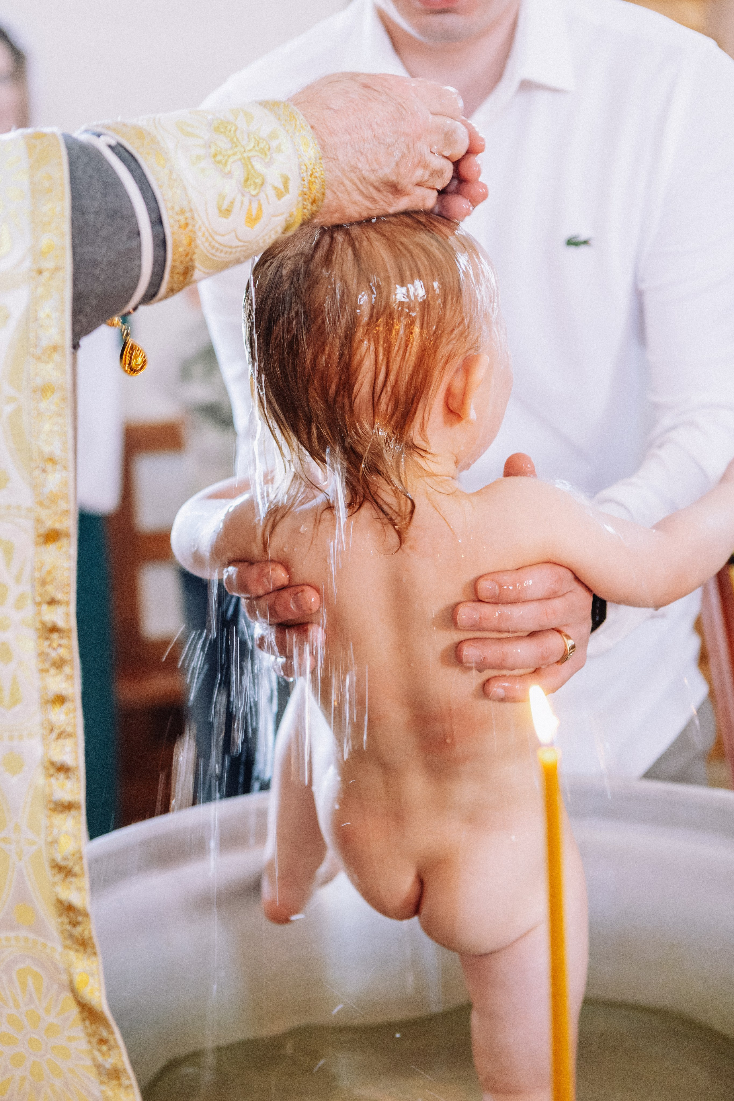 Крещение Артема и Полины. Фотограф в Курске Смирнов Евгений