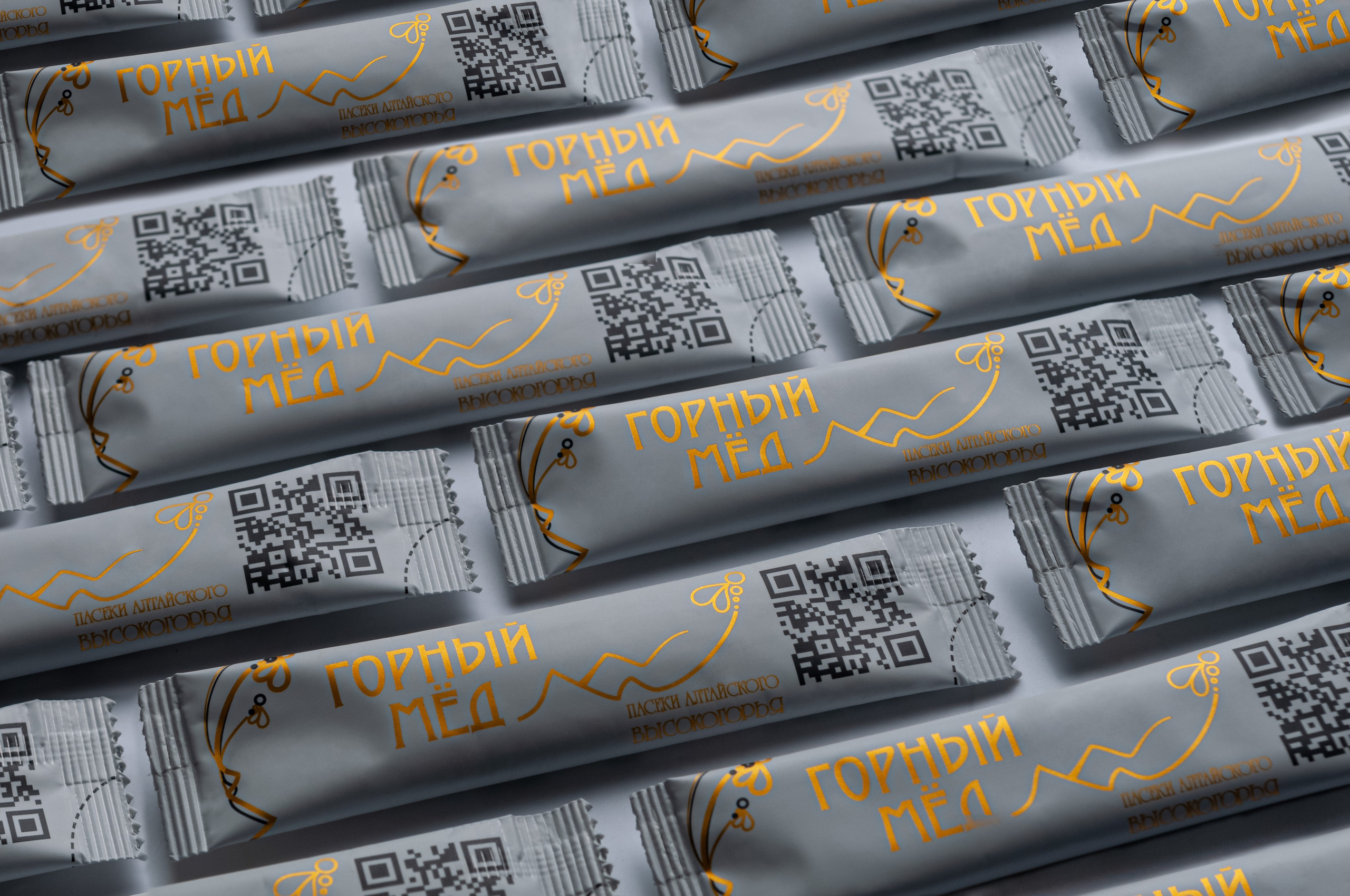 Горный мёд, постановочная фотосъёмка для презентации продукции