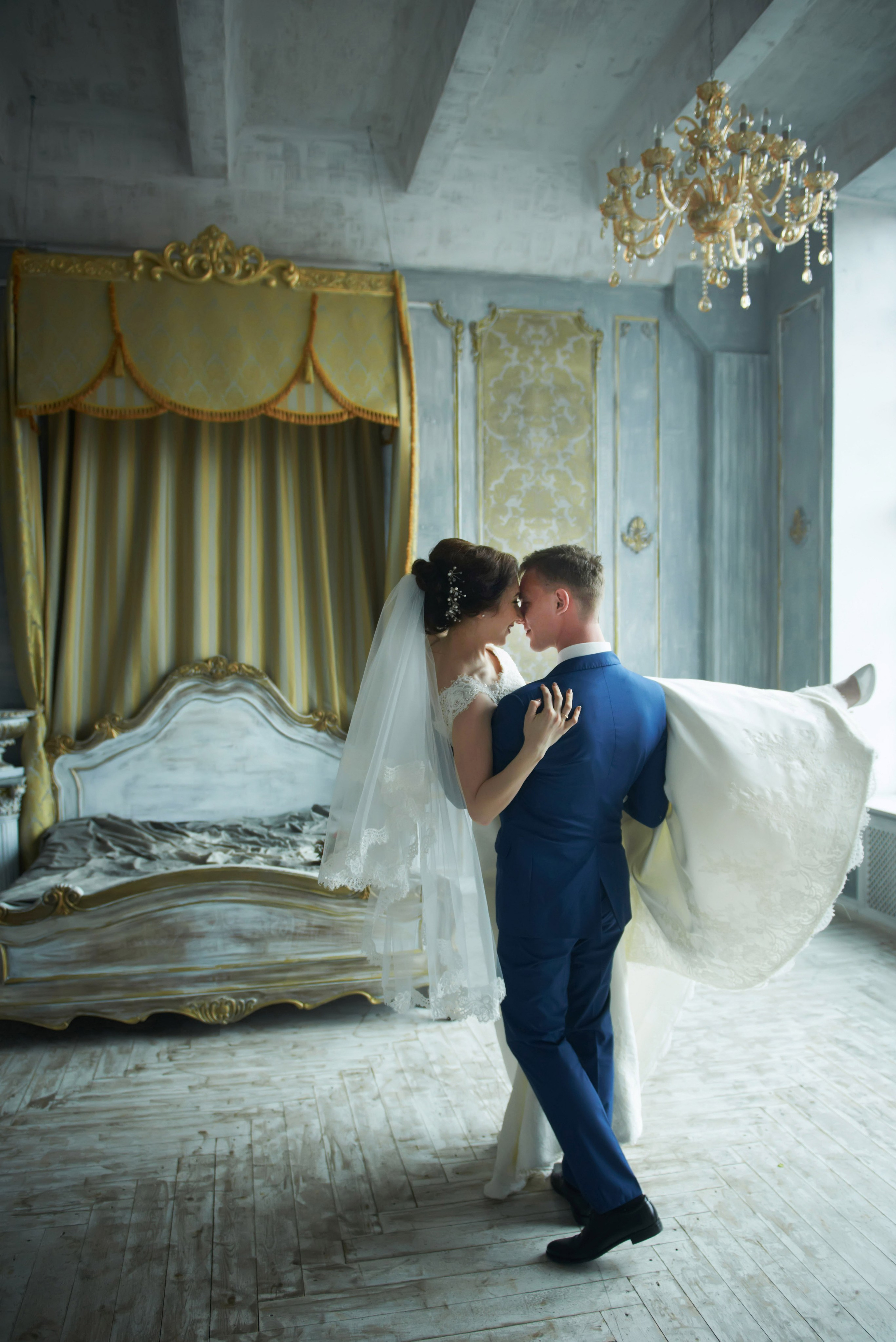 Индира и Дмитрий (свадебная фотосессия в Ботаническом саду и в фотостудии). Портретный, семейный и свадебный фотограф в Санкт-Петербурге и в Пушкине Ширяев Денис