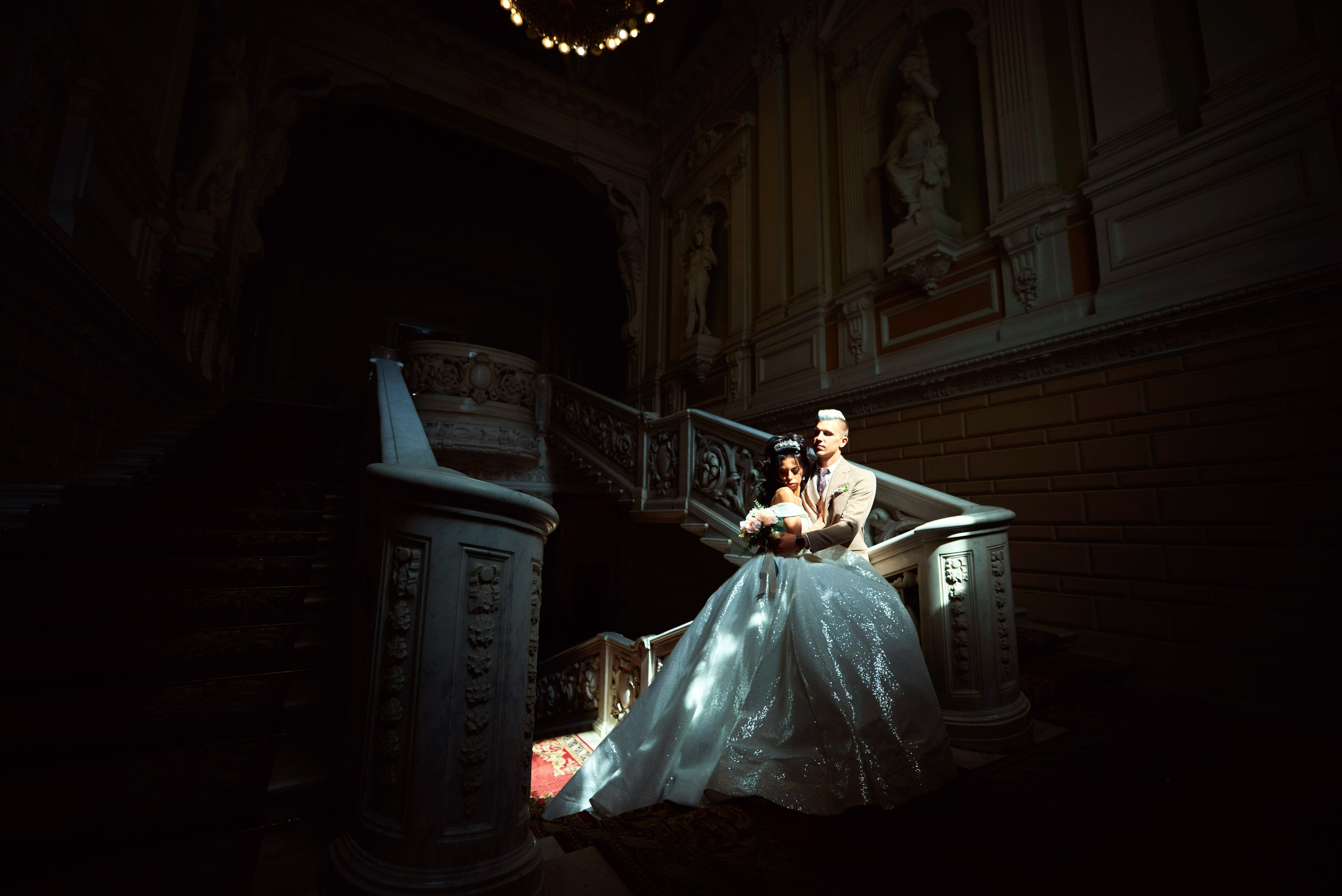 Михаил и Анна (Первый Дворец Бракосочетания России на Английской набережной 28). Портретный, семейный и свадебный фотограф в Санкт-Петербурге и в Пушкине Ширяев Денис