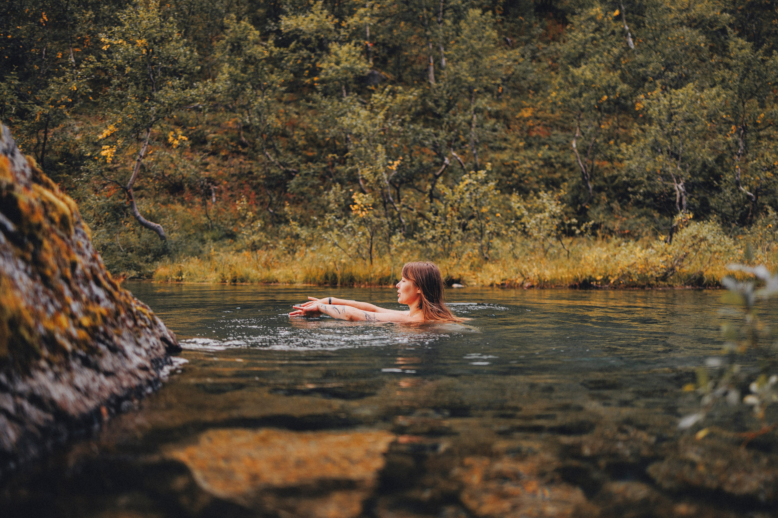 Горное озеро. Фотограф-анималист Анна Маринич