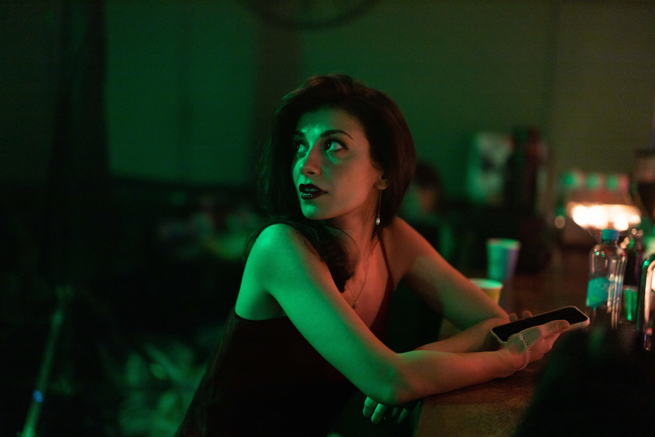 Film backstage. VICTORIA SHU