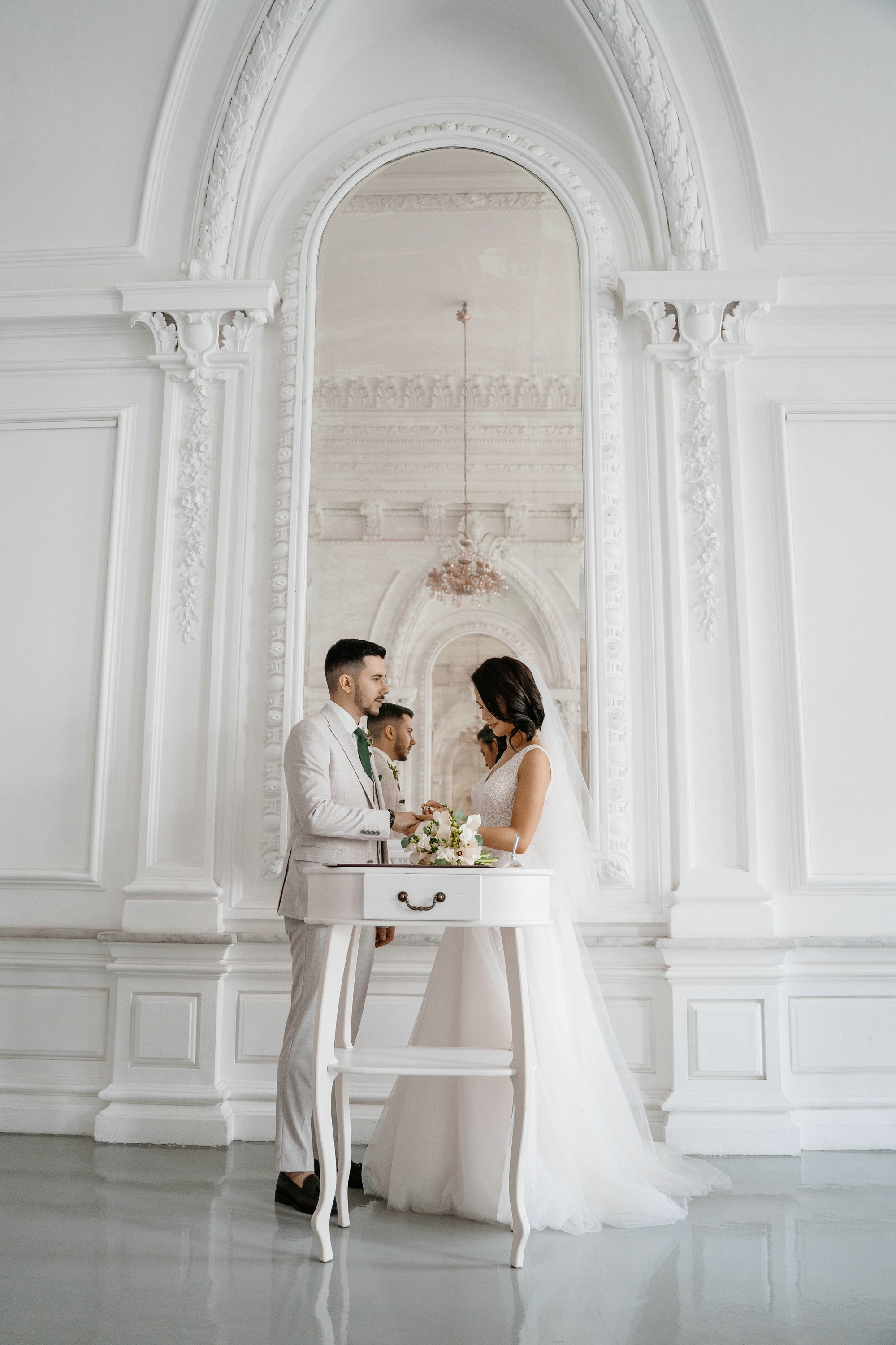 Регистрация брака в особняке Спиридонова. Свадебный и семейный фотограф в Москве Светлана Зоткина