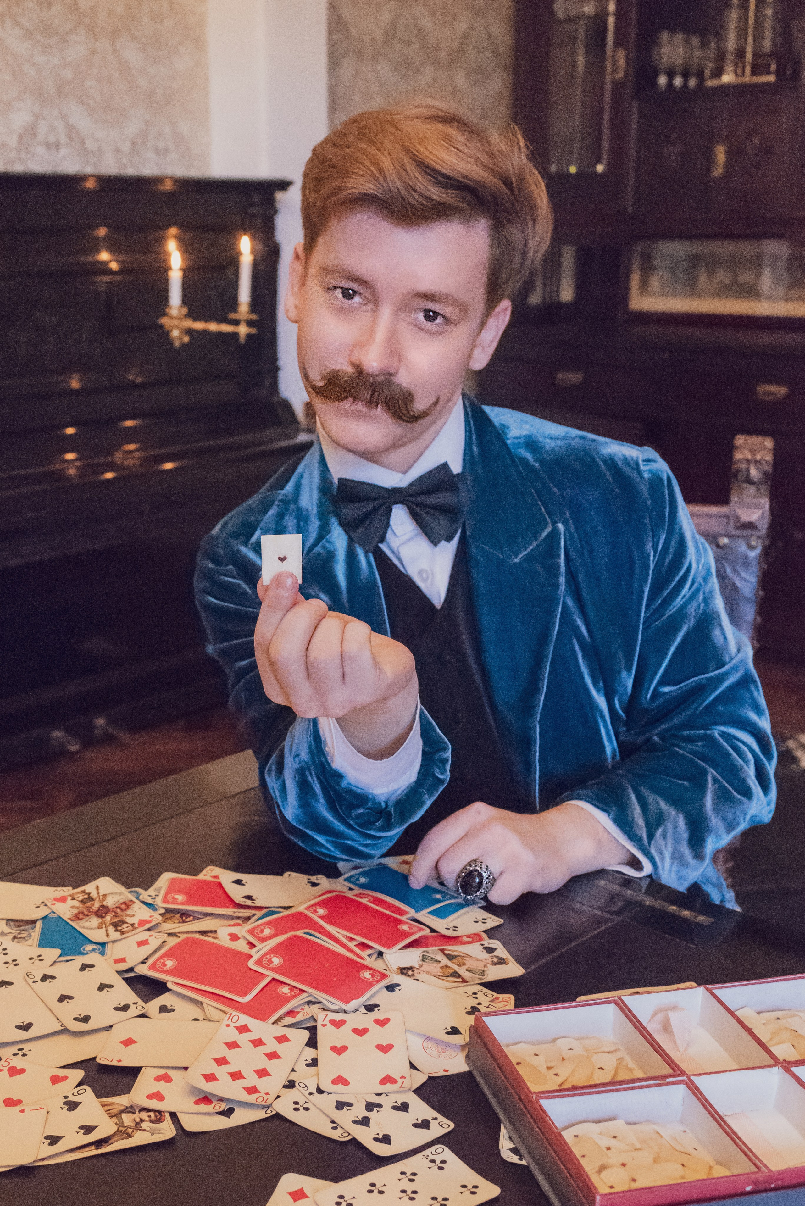 Съёмка «Пиковая дама» для Piterville. Фотограф, ретушёр, графический дизайнер в Петербурге Борякина Настя