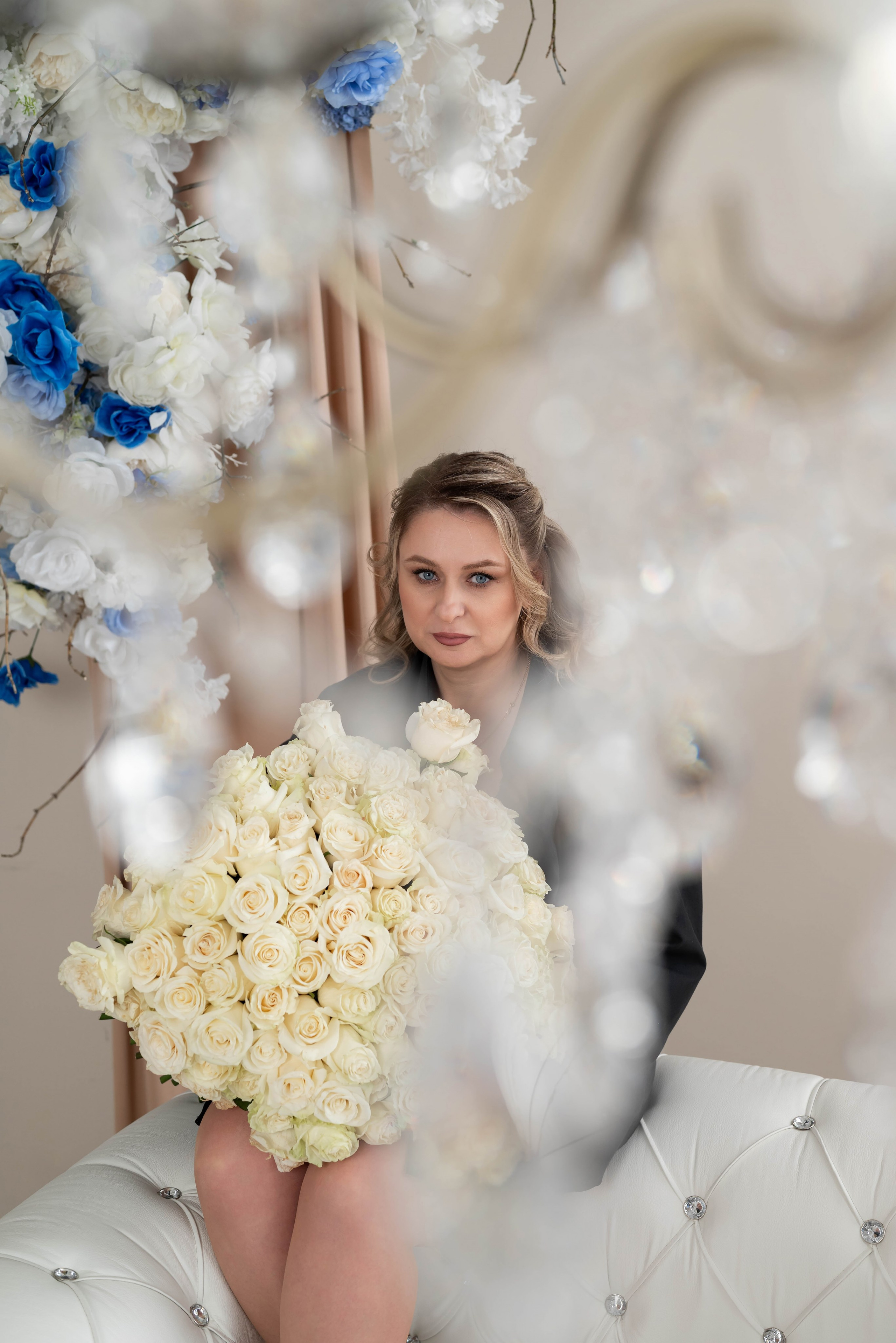 Фотопроект 101 белая роза 2026 год. Фотограф в городе Салават