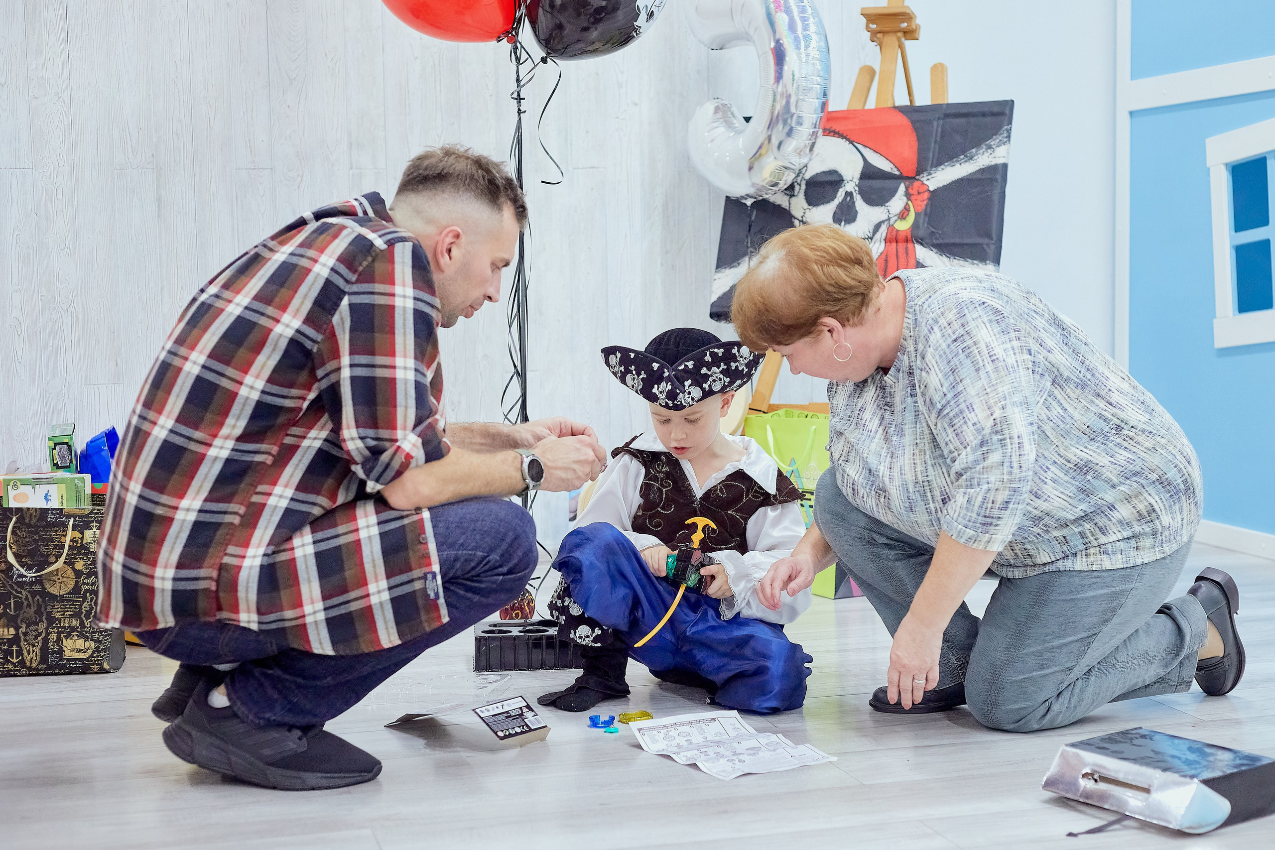 День Рождение Степана 5 лет, съёмка 3 часовой программы. Семейный и детский фотограф в Ярославле Юлия Галашина