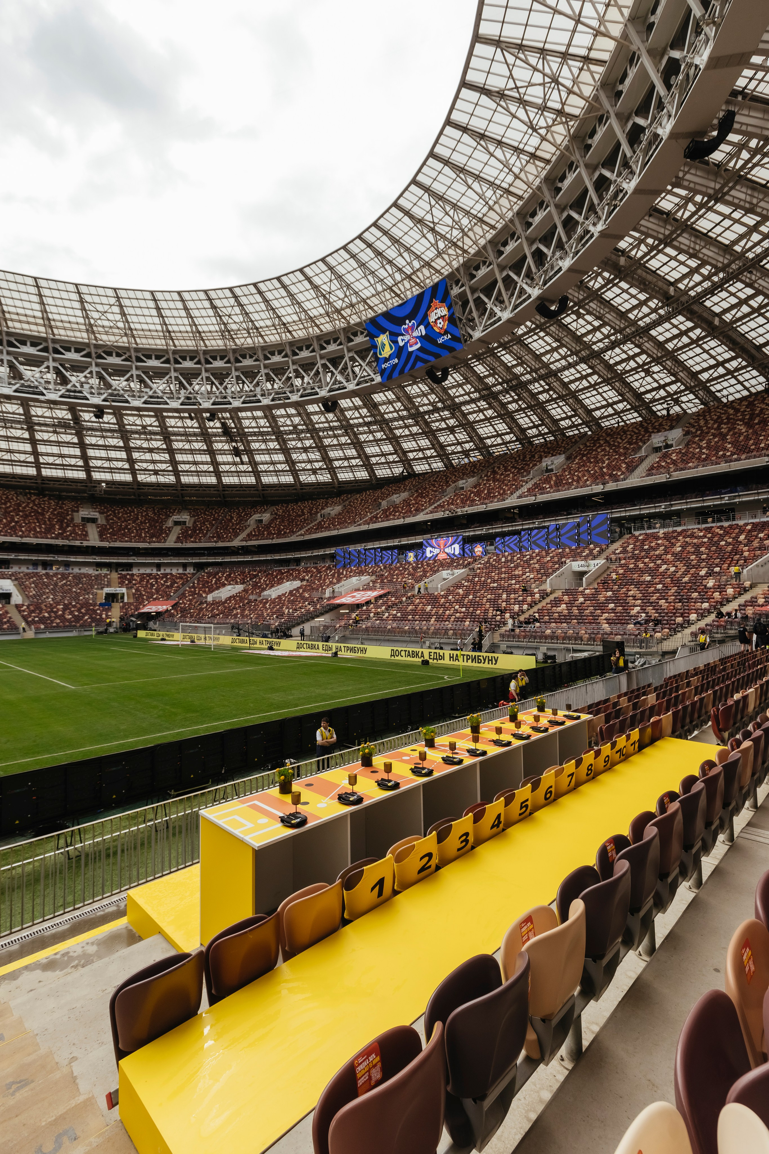 Яндекс Еда x Burger King На финале кубка России по футболу. Репортажный, event, концертный и backstage фотограф из Москвы Виталий Кривцов