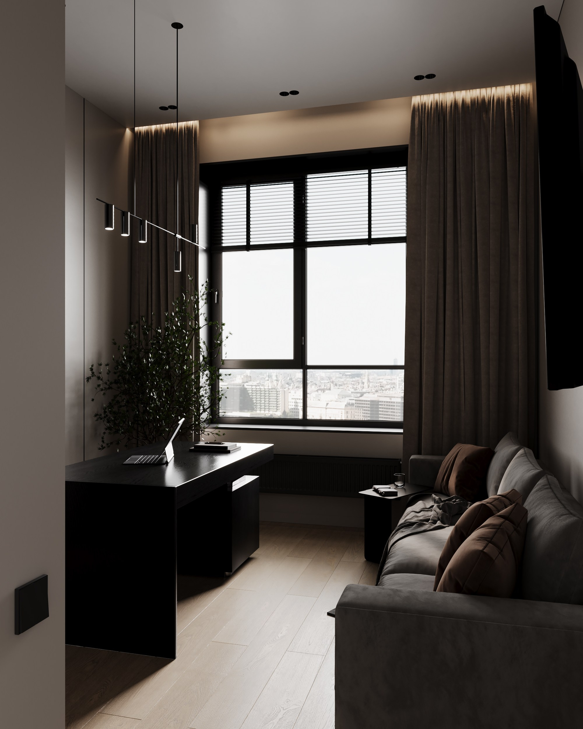 Zolotorozhsky. Дизайн интерьера | 3D визуализация | Миланская Марина