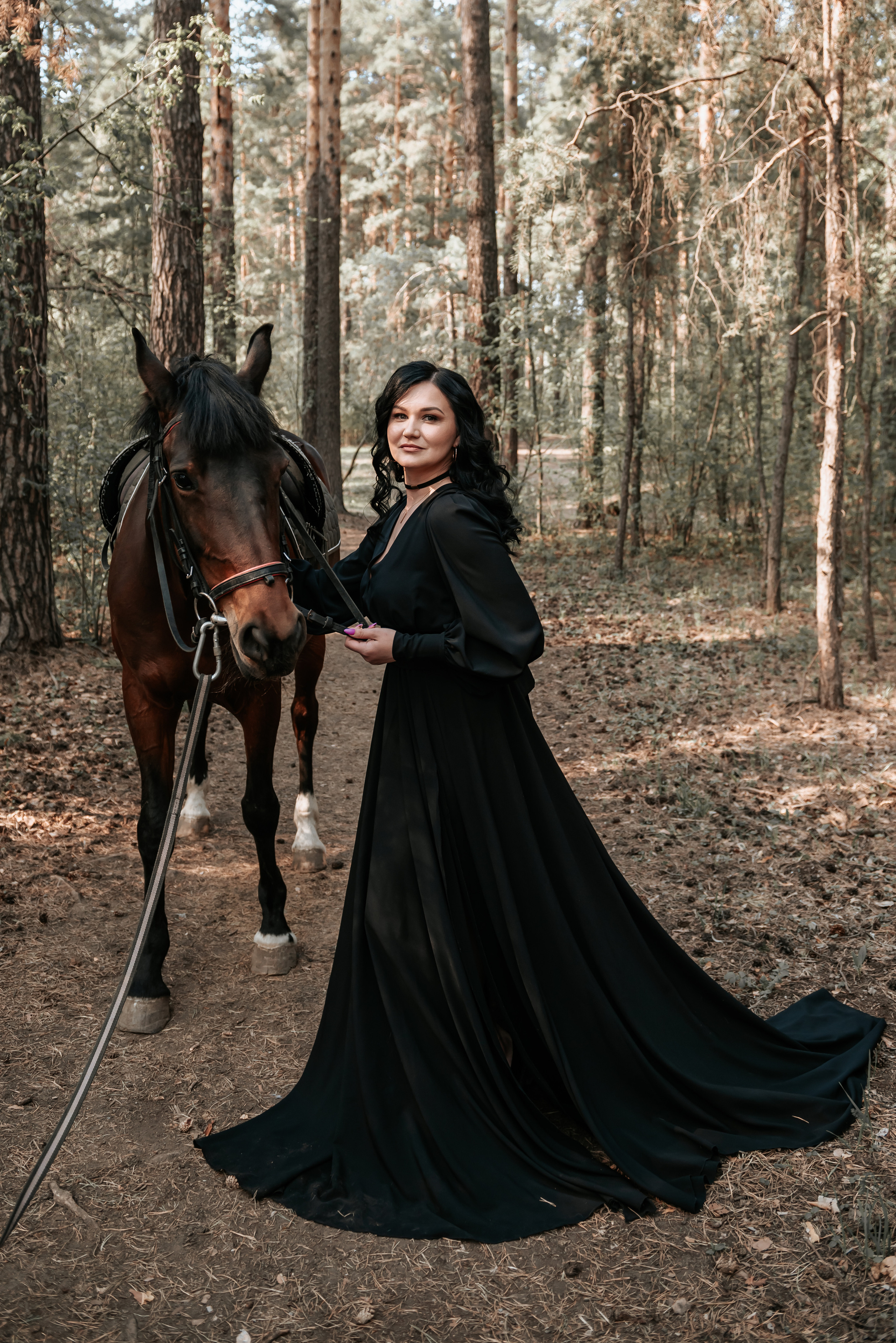 Галина и Вихрь. Фотограф Ирина Ликсунова