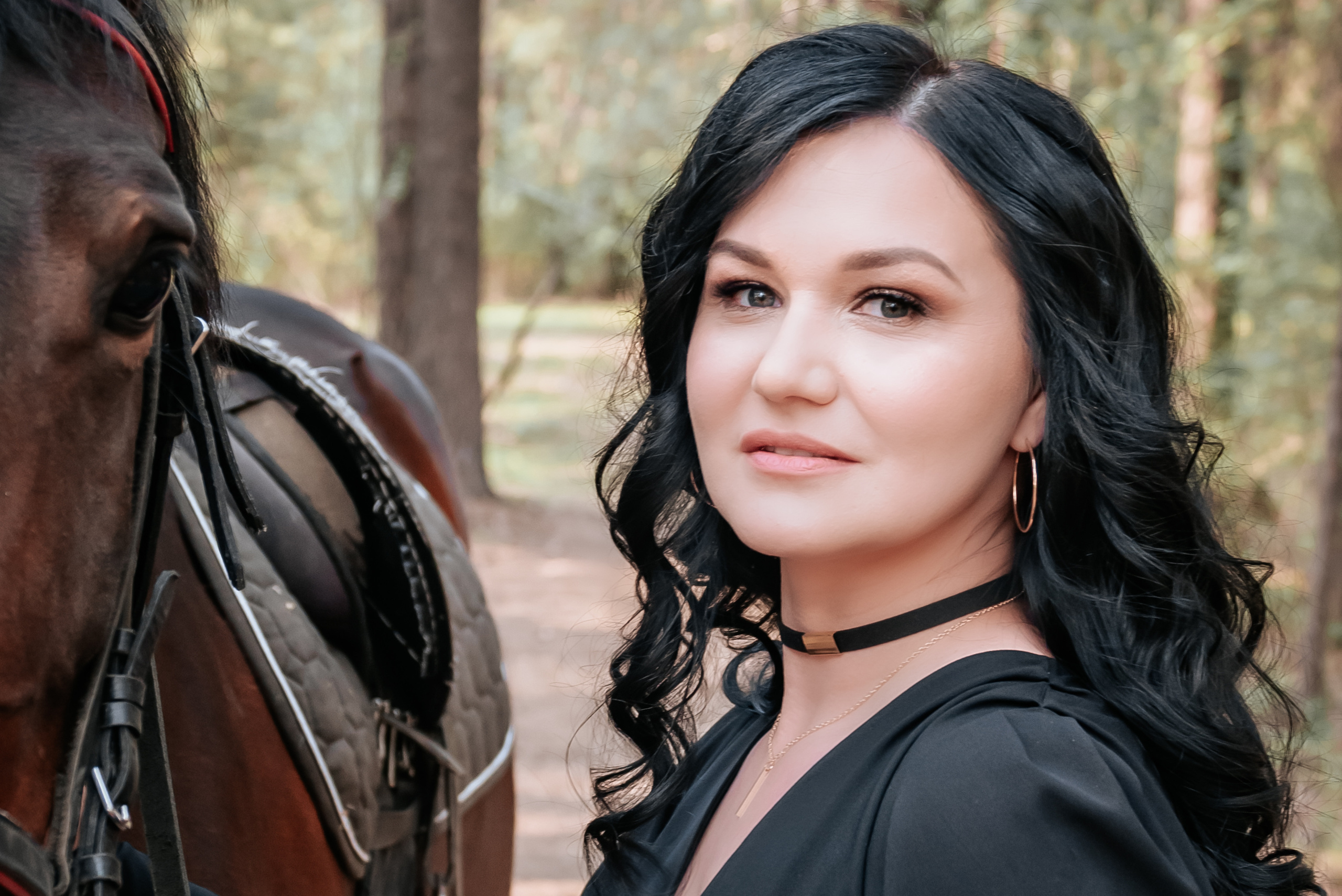 Галина и Вихрь. Фотограф Ирина Ликсунова