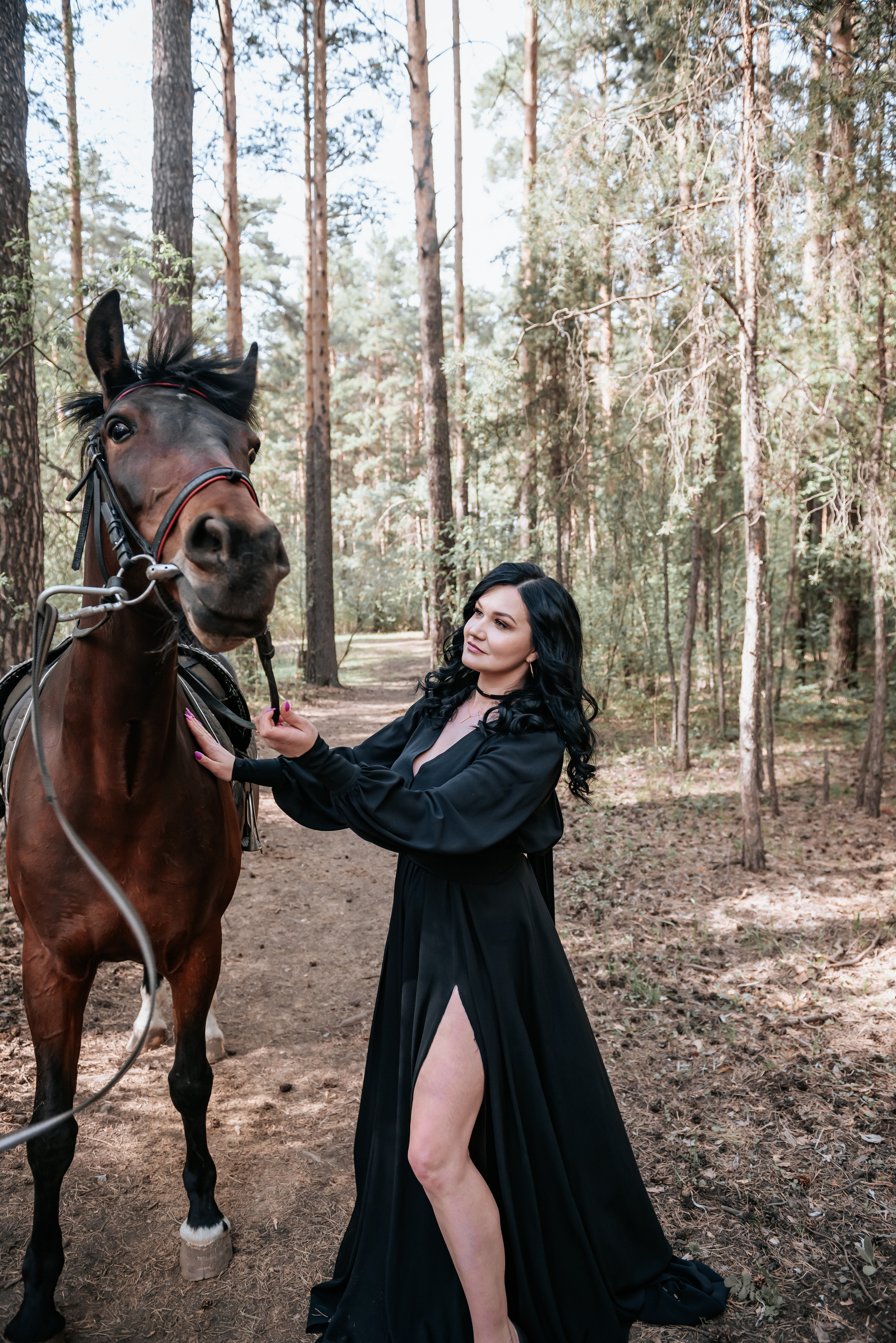 Галина и Вихрь. Фотограф Ирина Ликсунова