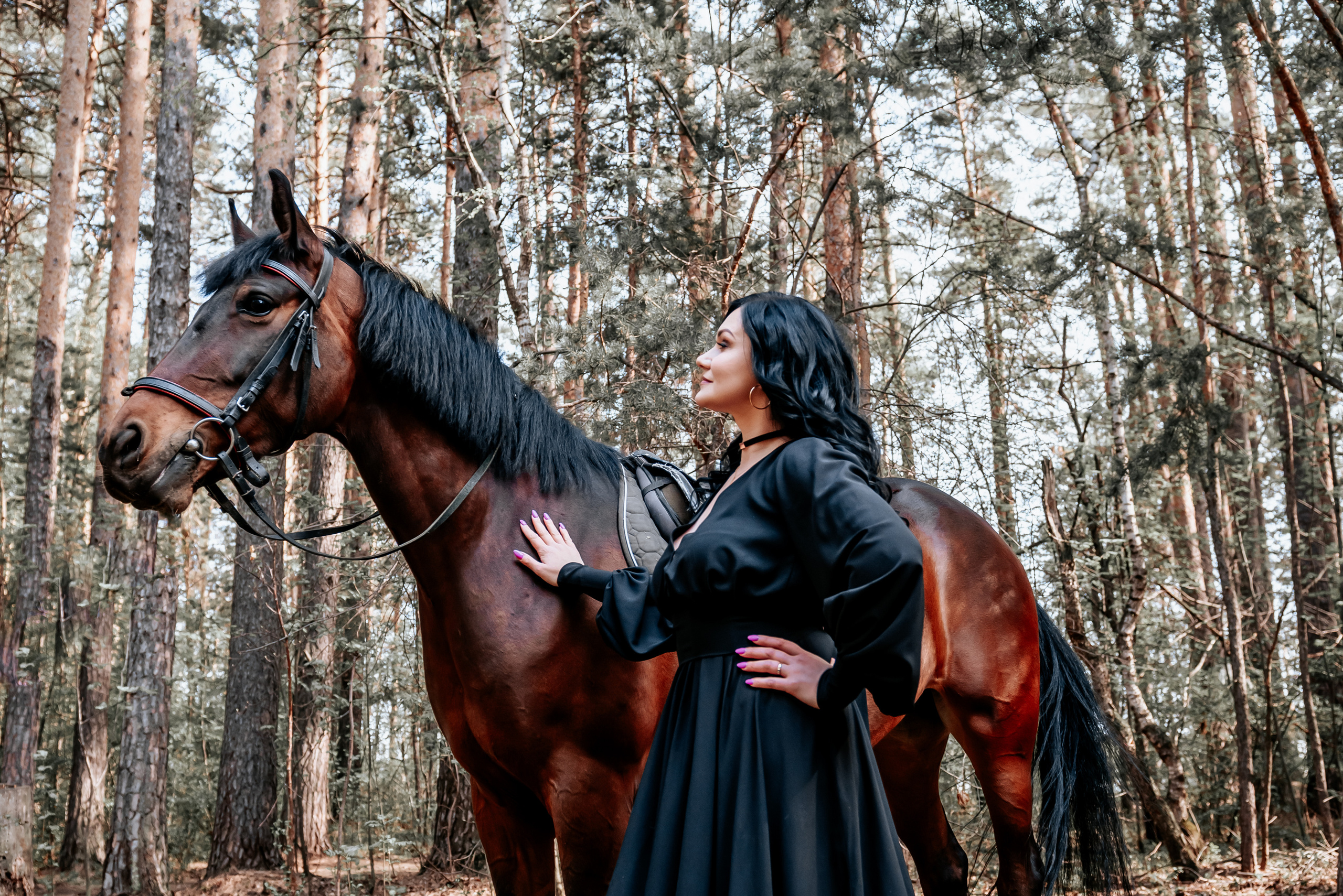 Галина и Вихрь. Фотограф Ирина Ликсунова