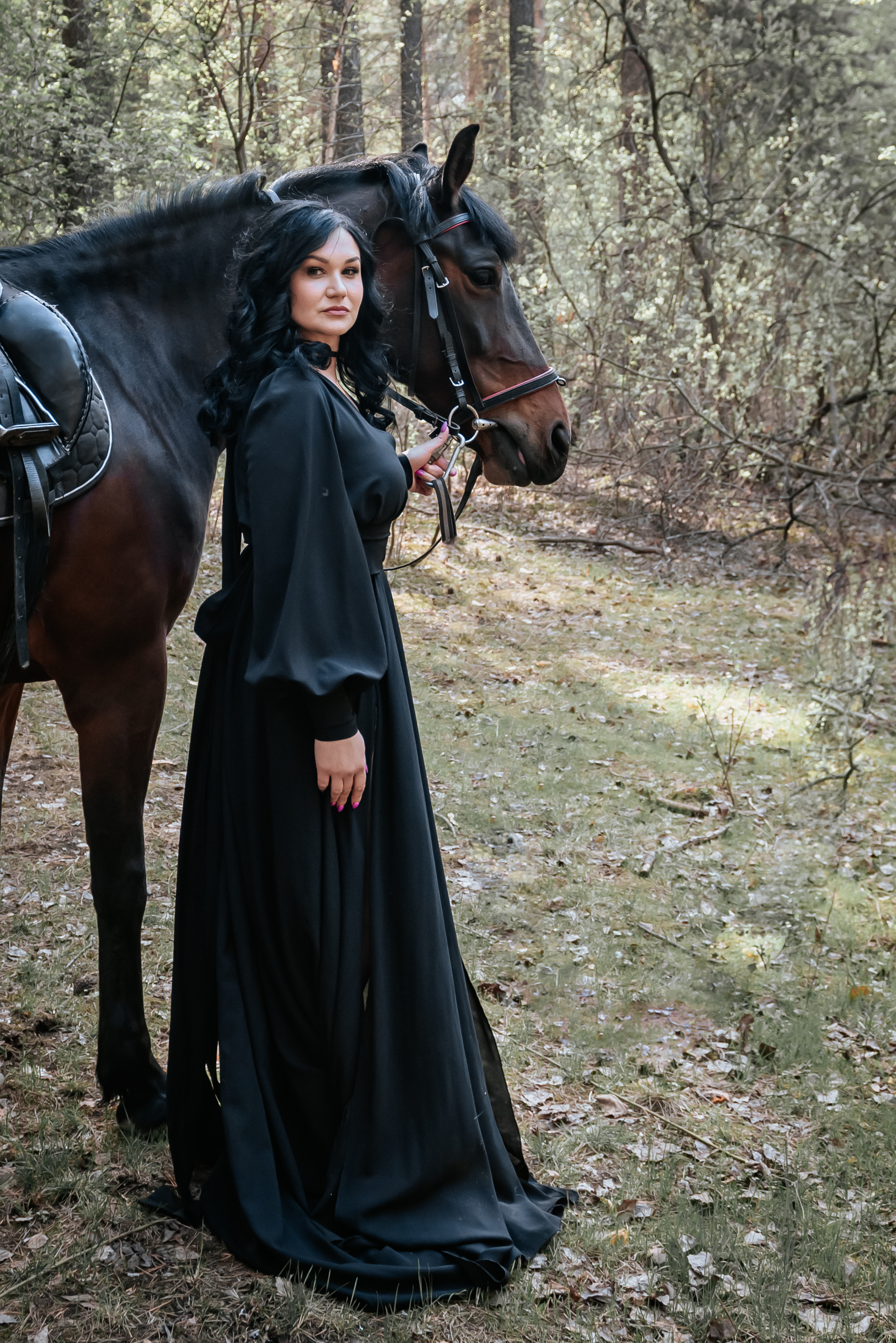 Галина и Вихрь. Фотограф Ирина Ликсунова