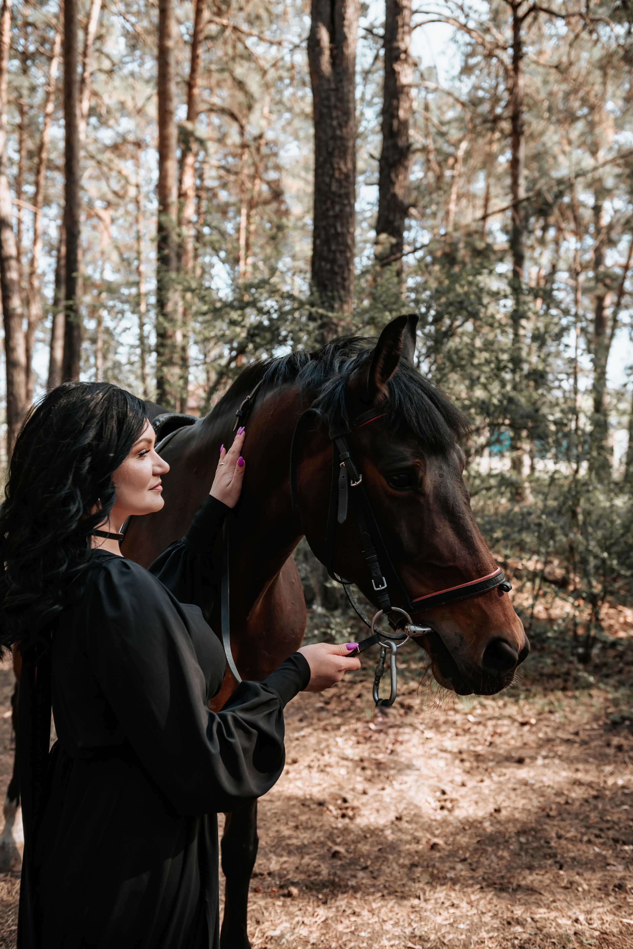 Галина и Вихрь. Фотограф Ирина Ликсунова