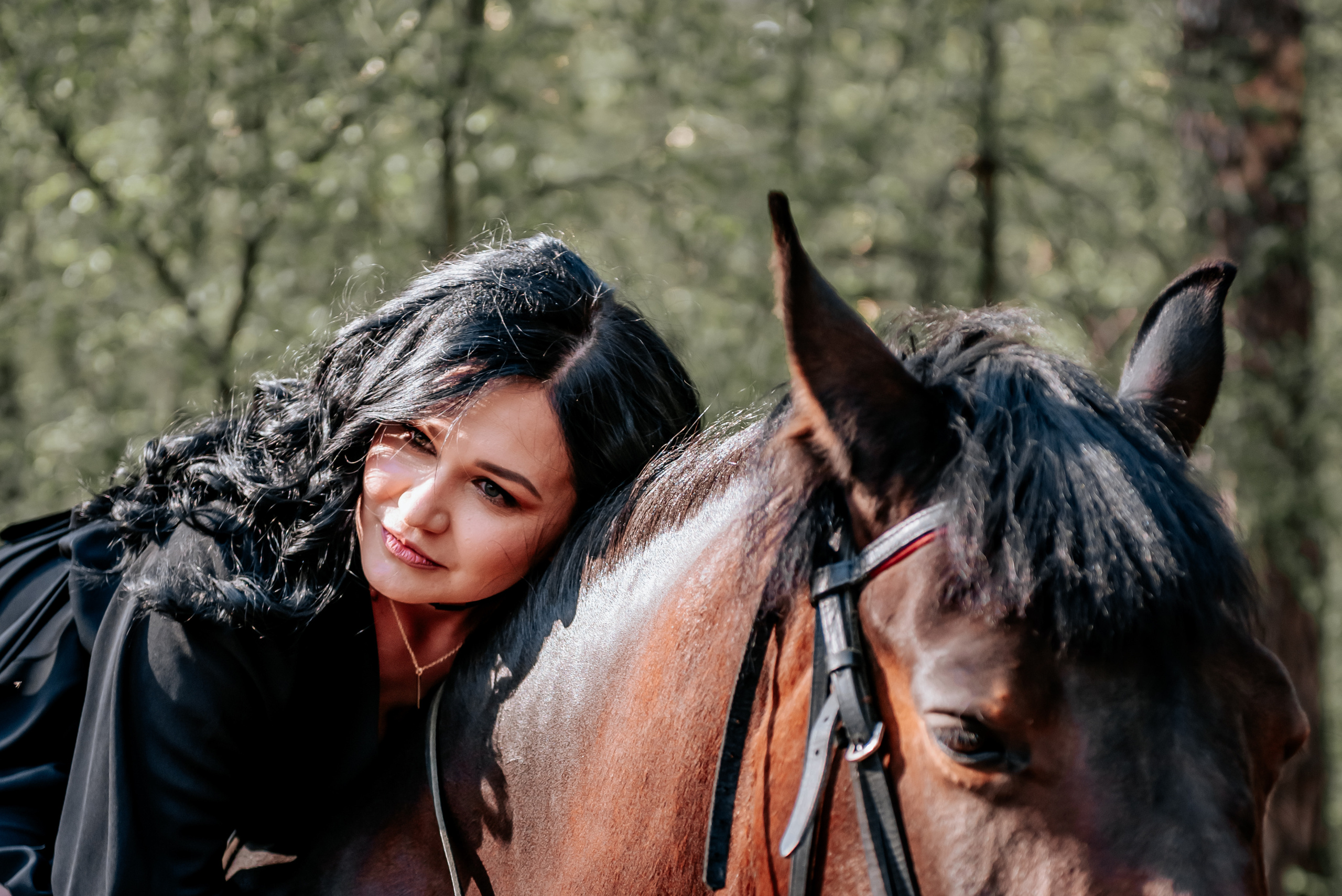 Галина и Вихрь. Фотограф Ирина Ликсунова