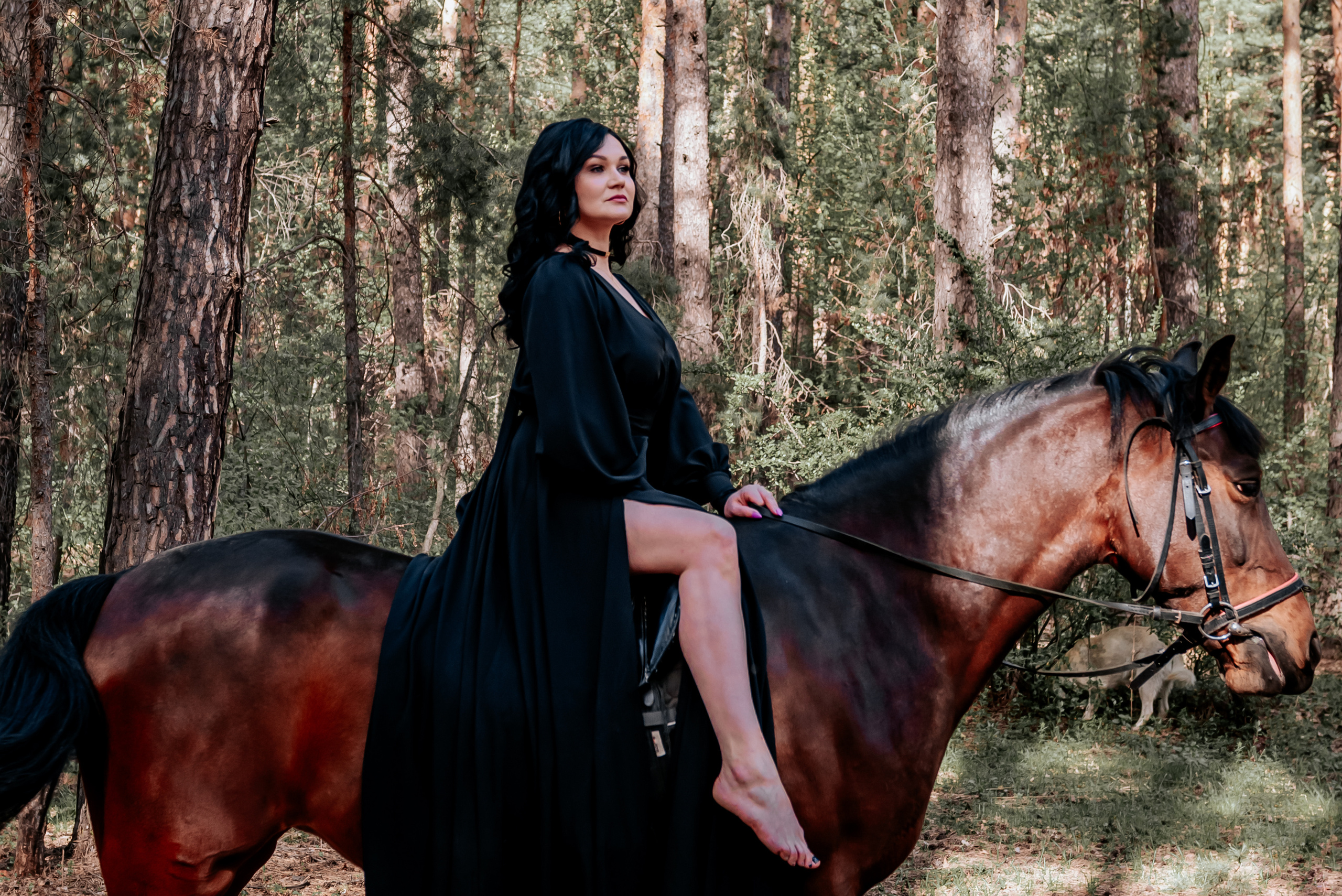 Галина и Вихрь. Фотограф Ирина Ликсунова