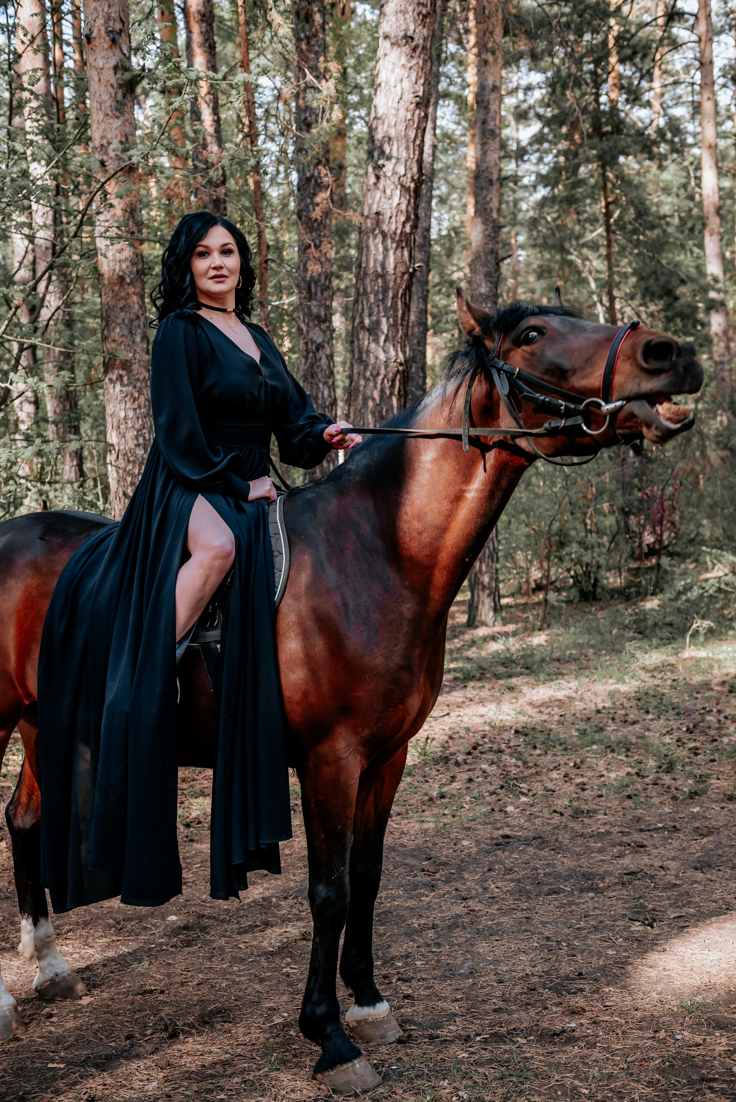 Галина и Вихрь. Фотограф Ирина Ликсунова