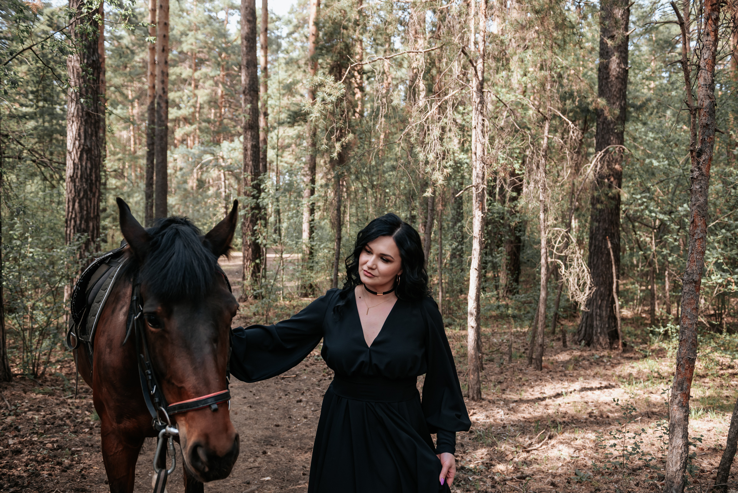 Галина и Вихрь. Фотограф Ирина Ликсунова