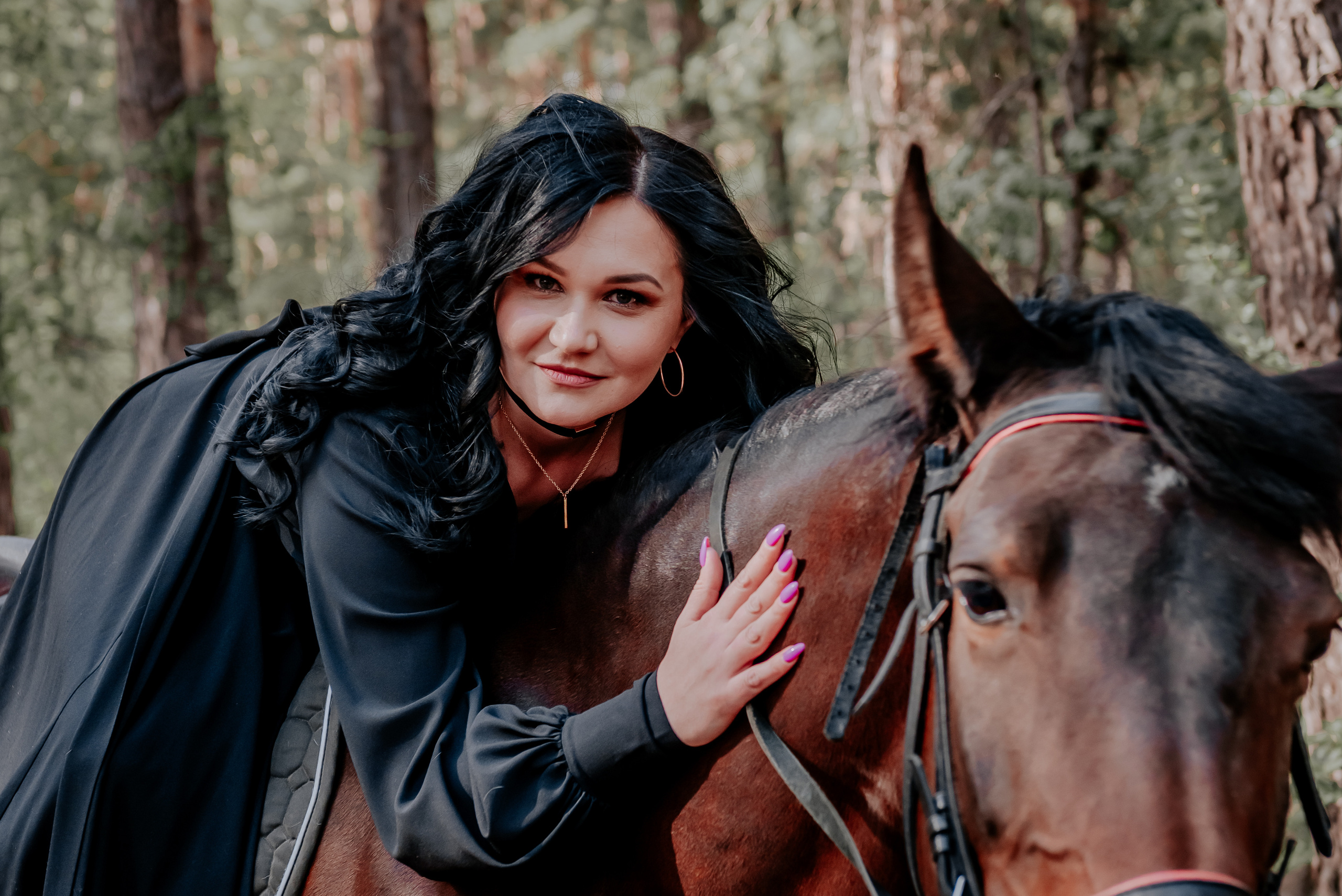 Галина и Вихрь. Фотограф Ирина Ликсунова