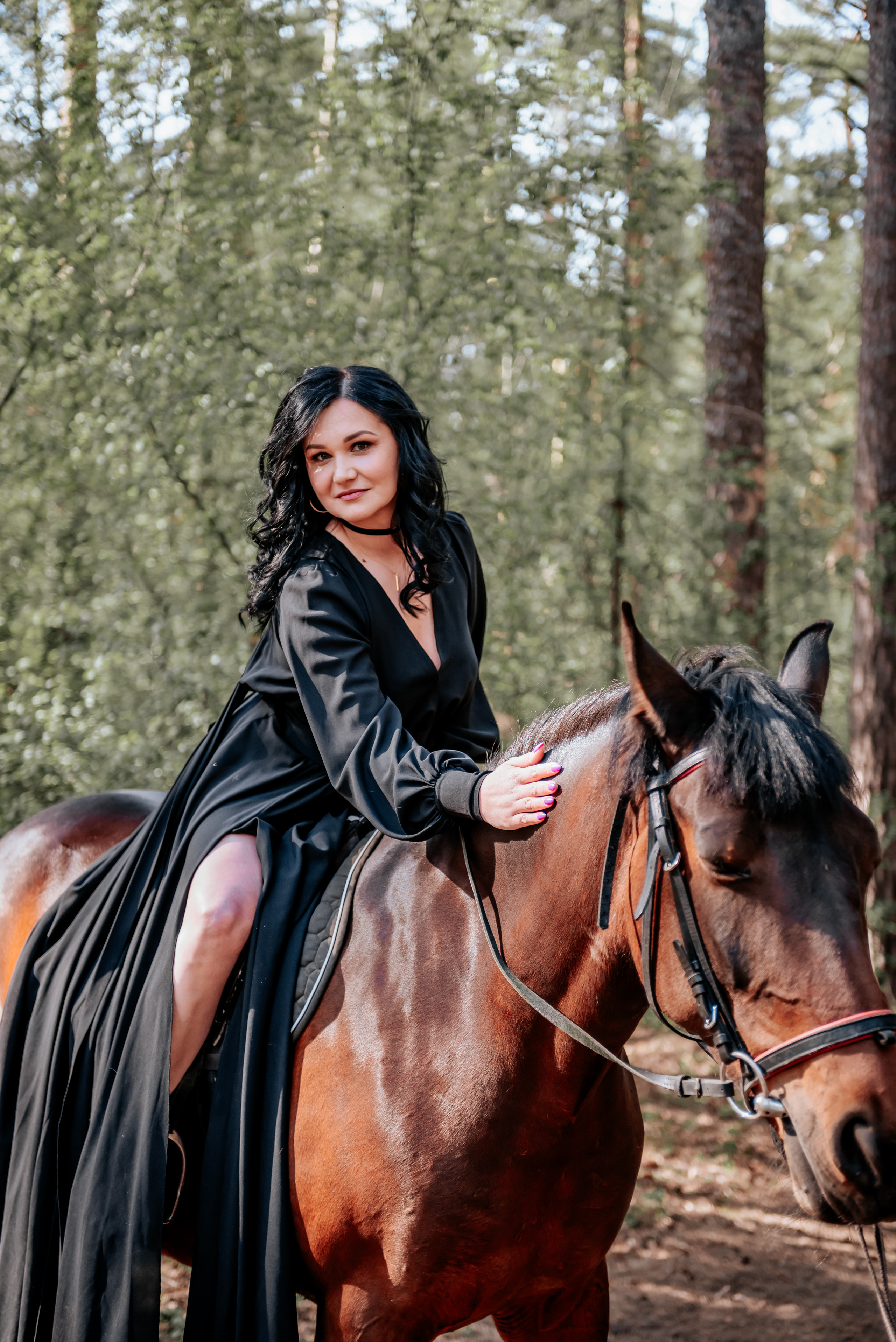 Галина и Вихрь. Фотограф Ирина Ликсунова