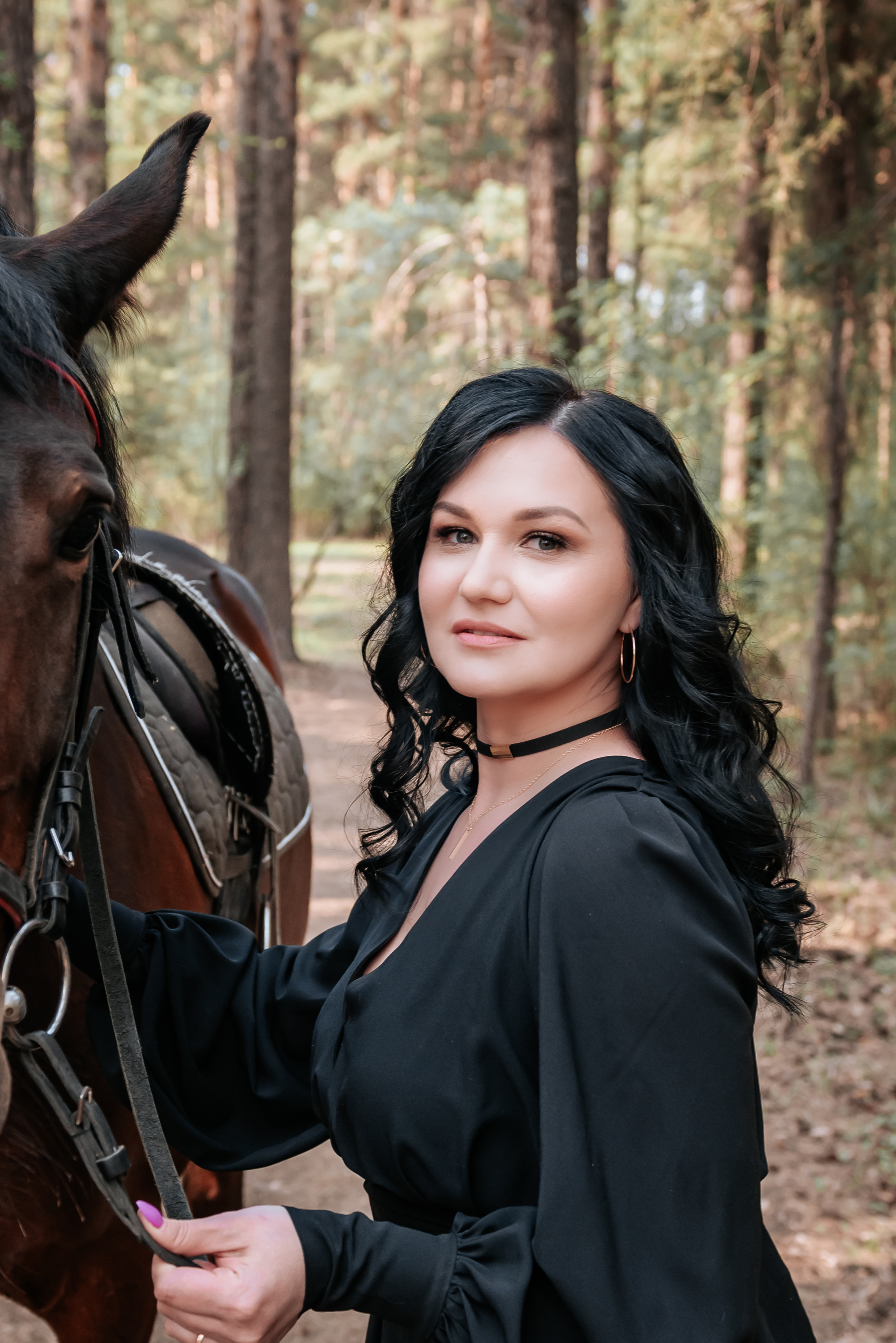 Галина и Вихрь. Фотограф Ирина Ликсунова