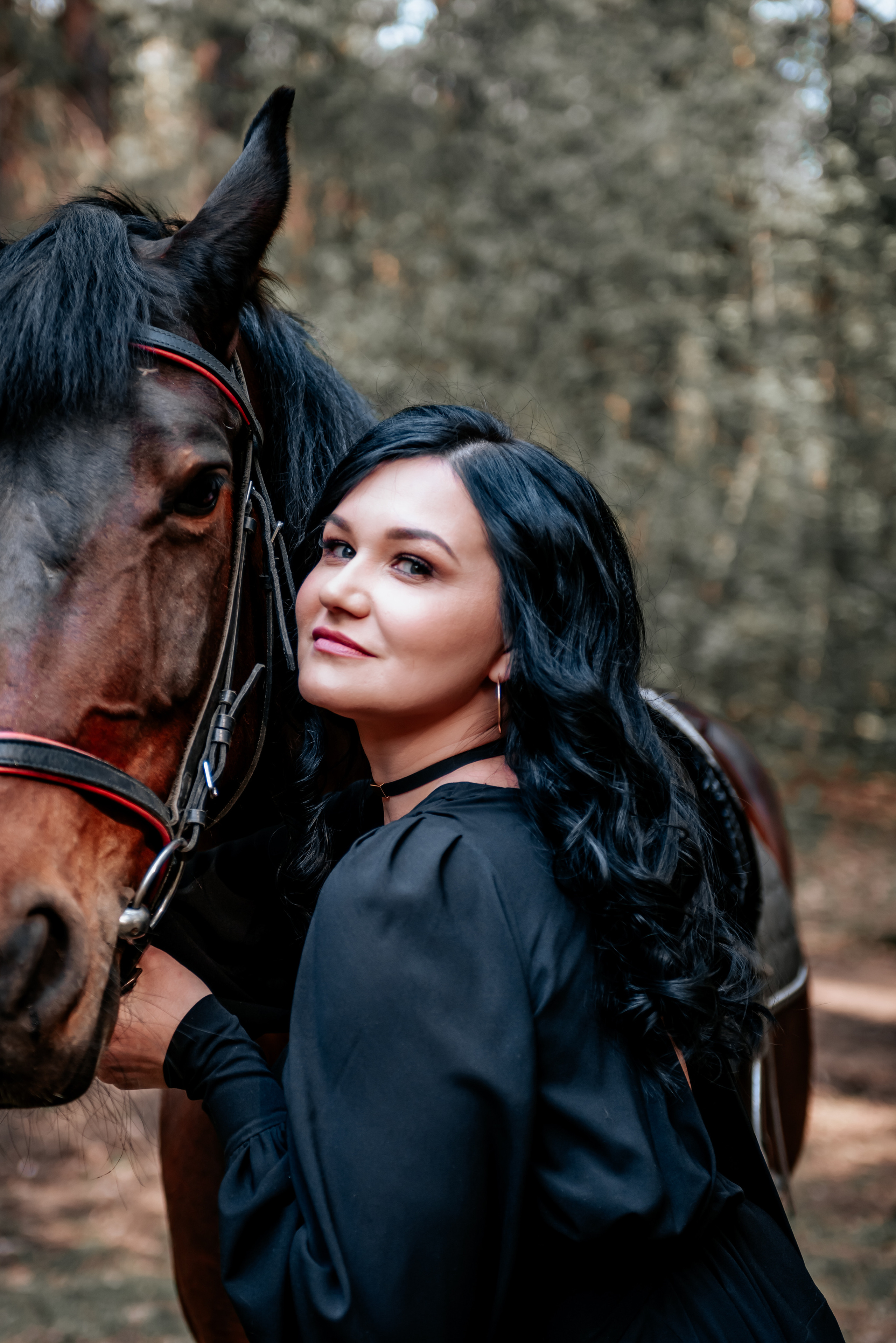 Галина и Вихрь. Фотограф Ирина Ликсунова