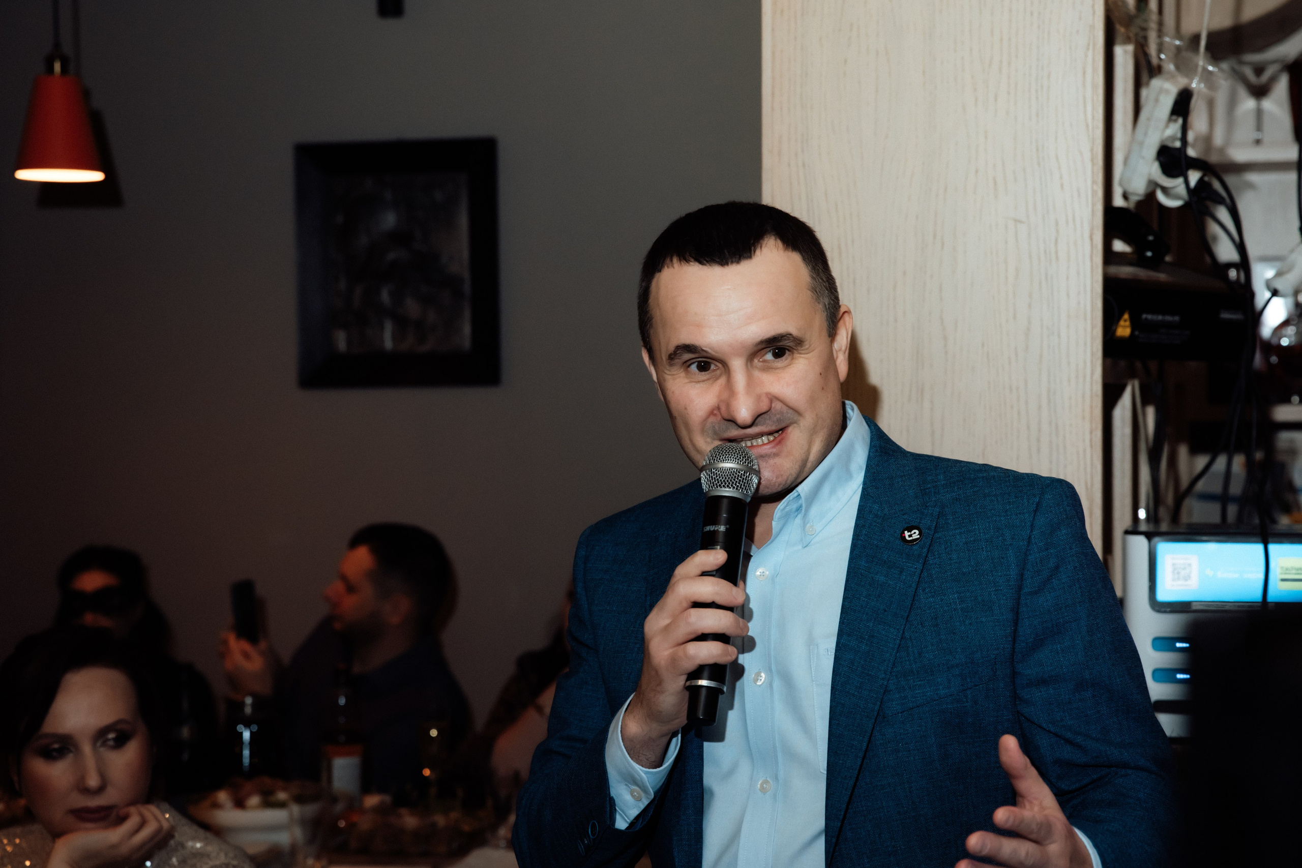 Новогодний корпоратив Теле2 (1 час съёмки). Фотограф Калининград Илья Миллер