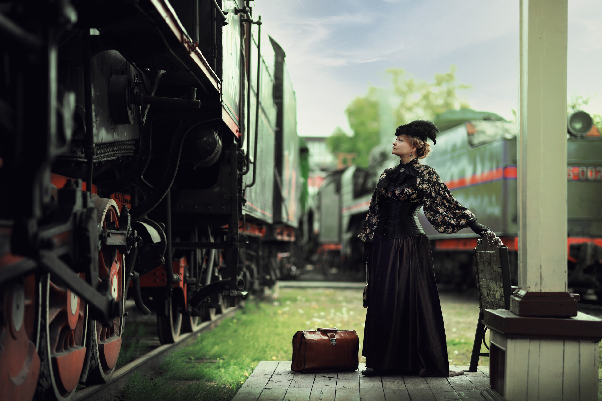 Художественная портретная съемка без лошадей. Фотосессия с лошадьми