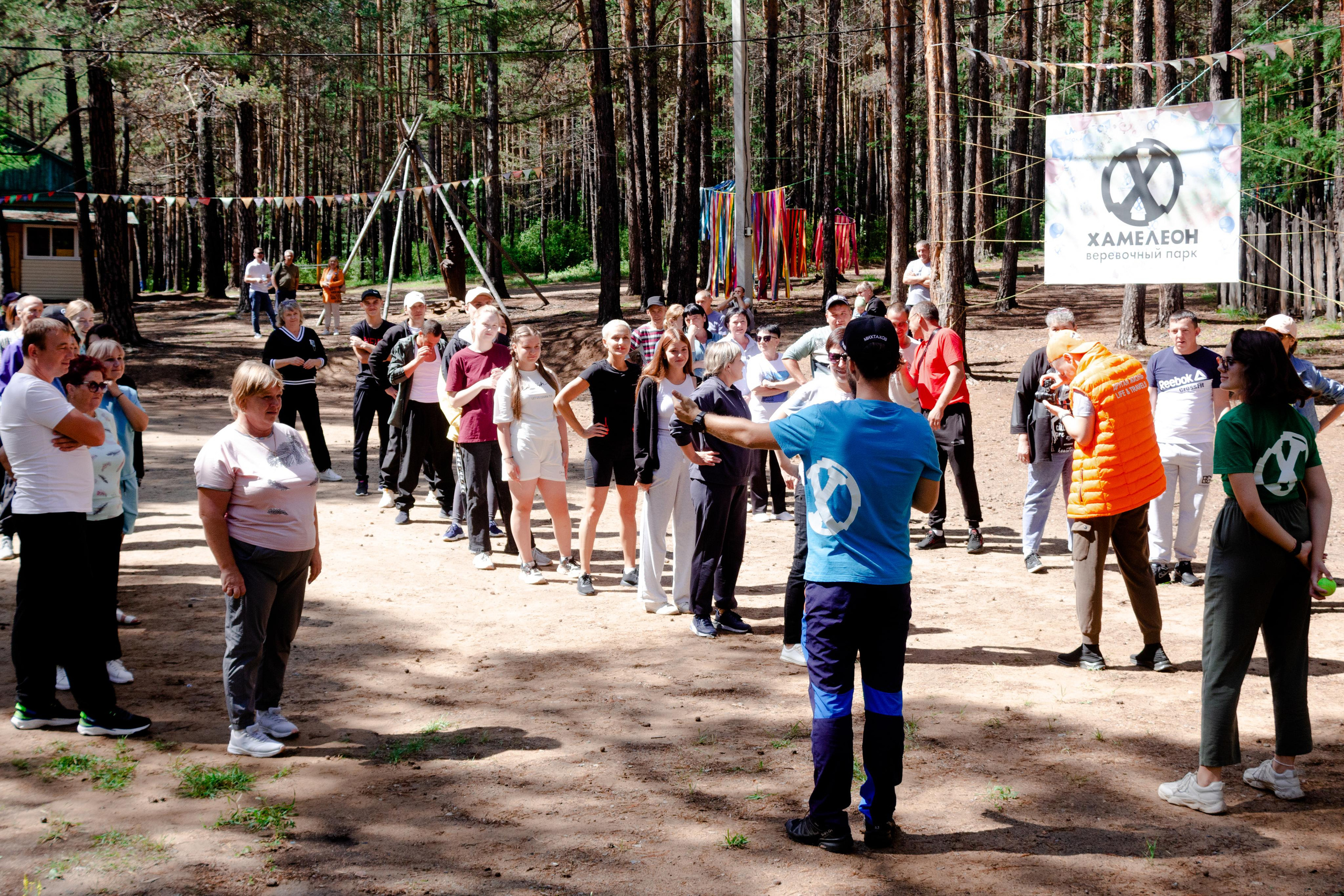 Хамелеон| Верёвочный парк 12.08.23. Алексей Островский — Фотограф г. Чита