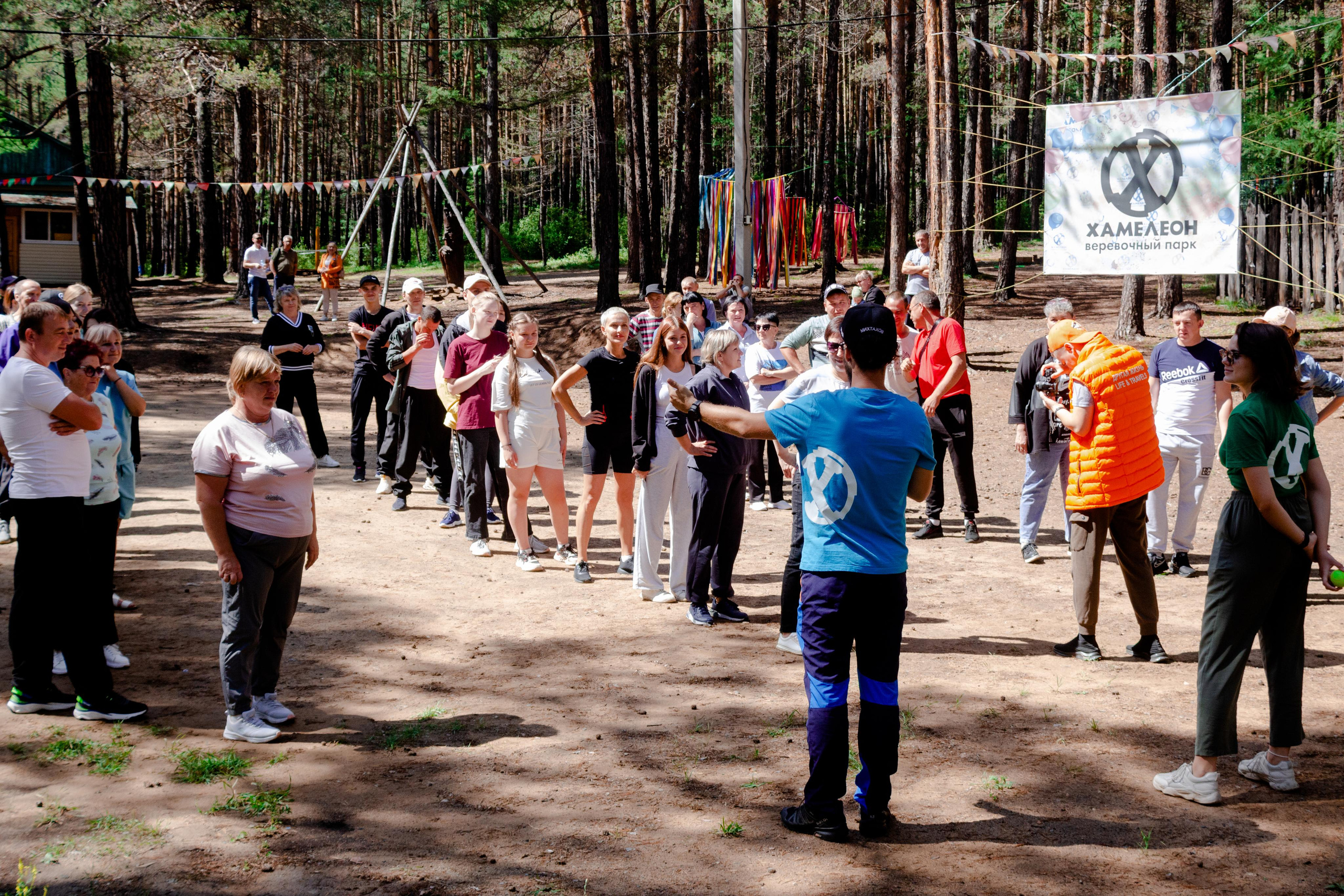 Хамелеон| Верёвочный парк 12.08.23. Алексей Островский — Фотограф г. Чита