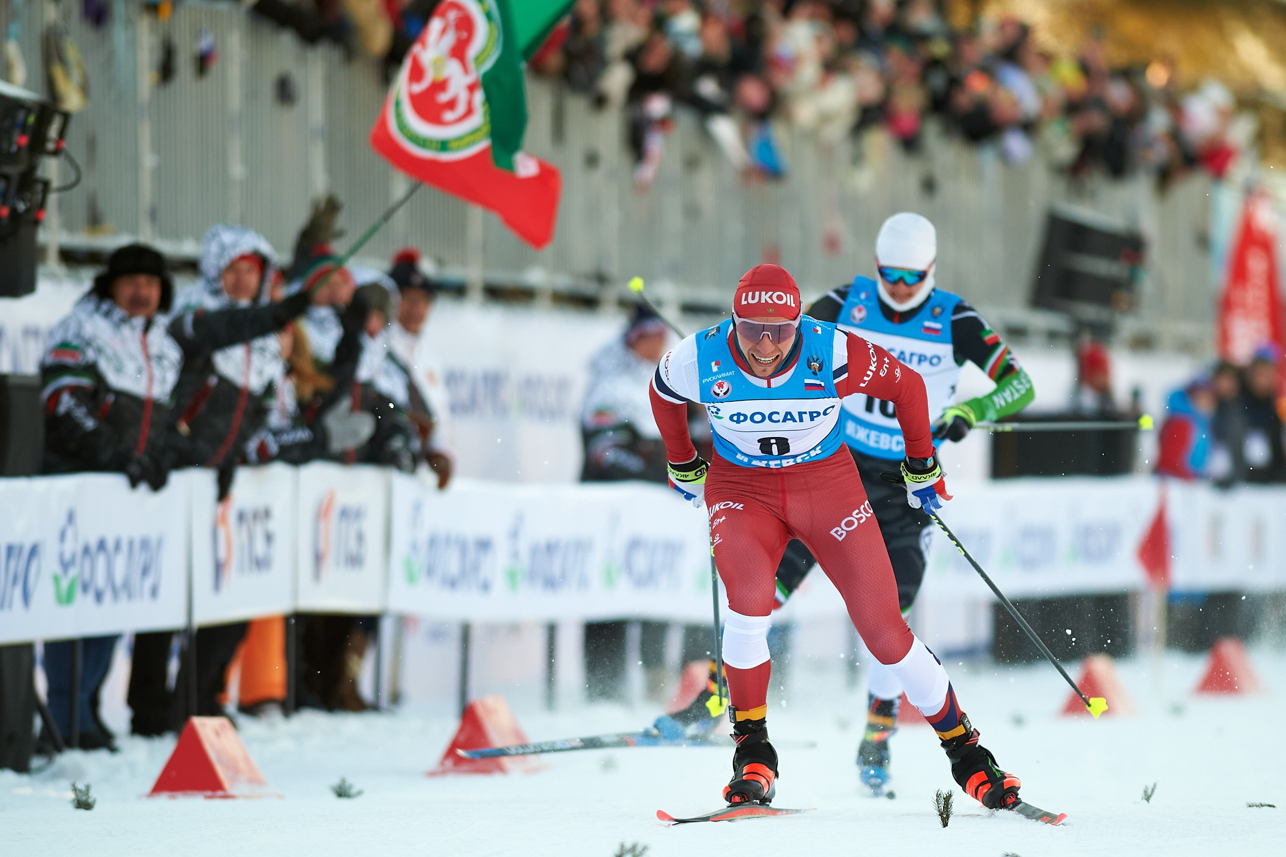 VI этап ФосАгро Кубка России по лыжным гонкам. Спринт. Ижевск 25.01.2025. Спортивный репортажный фотограф в Ижевске Сергей Мерзляков