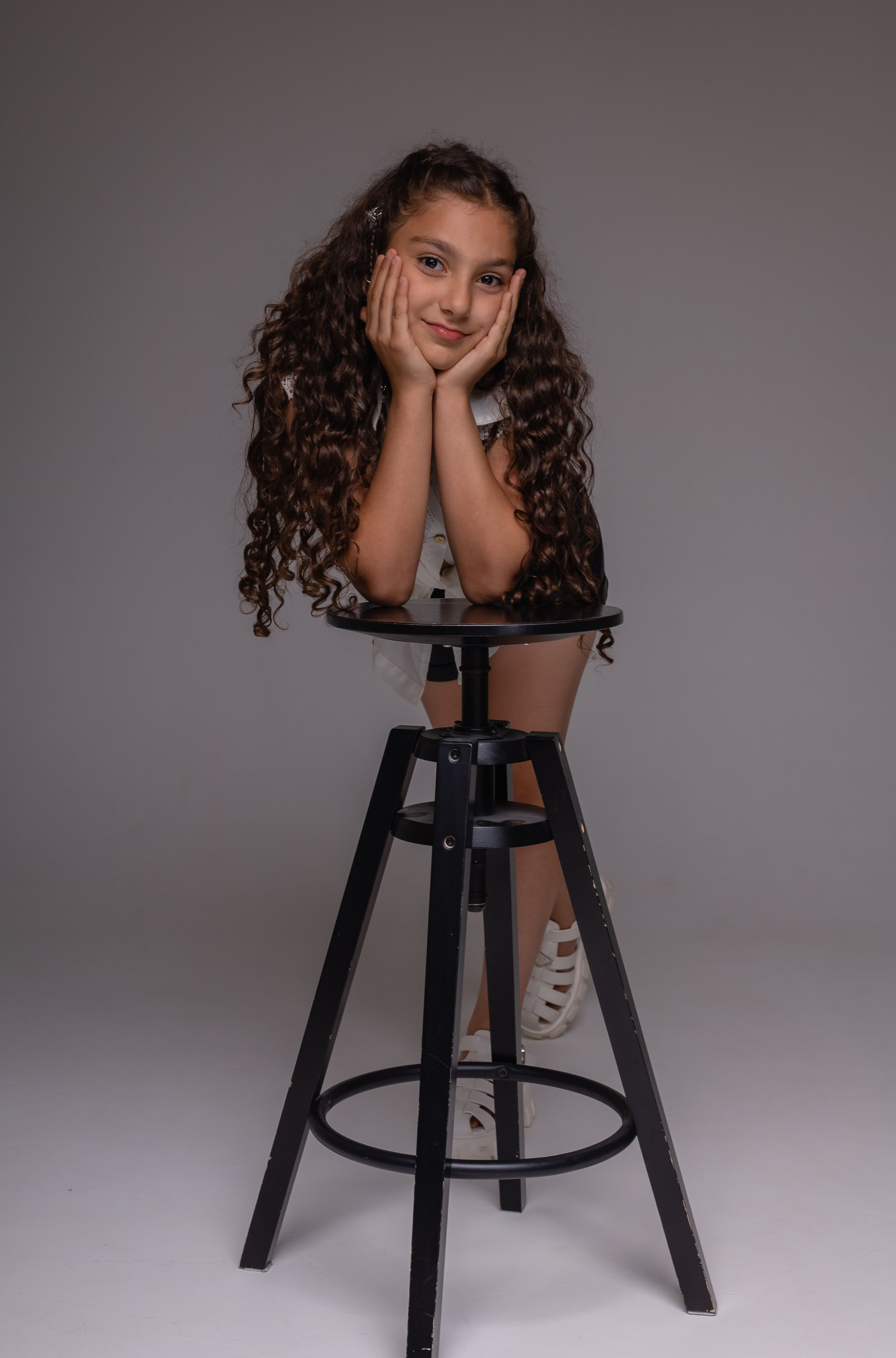 Портретная студийная фотосессия. Фотограф Татьяна Орлова