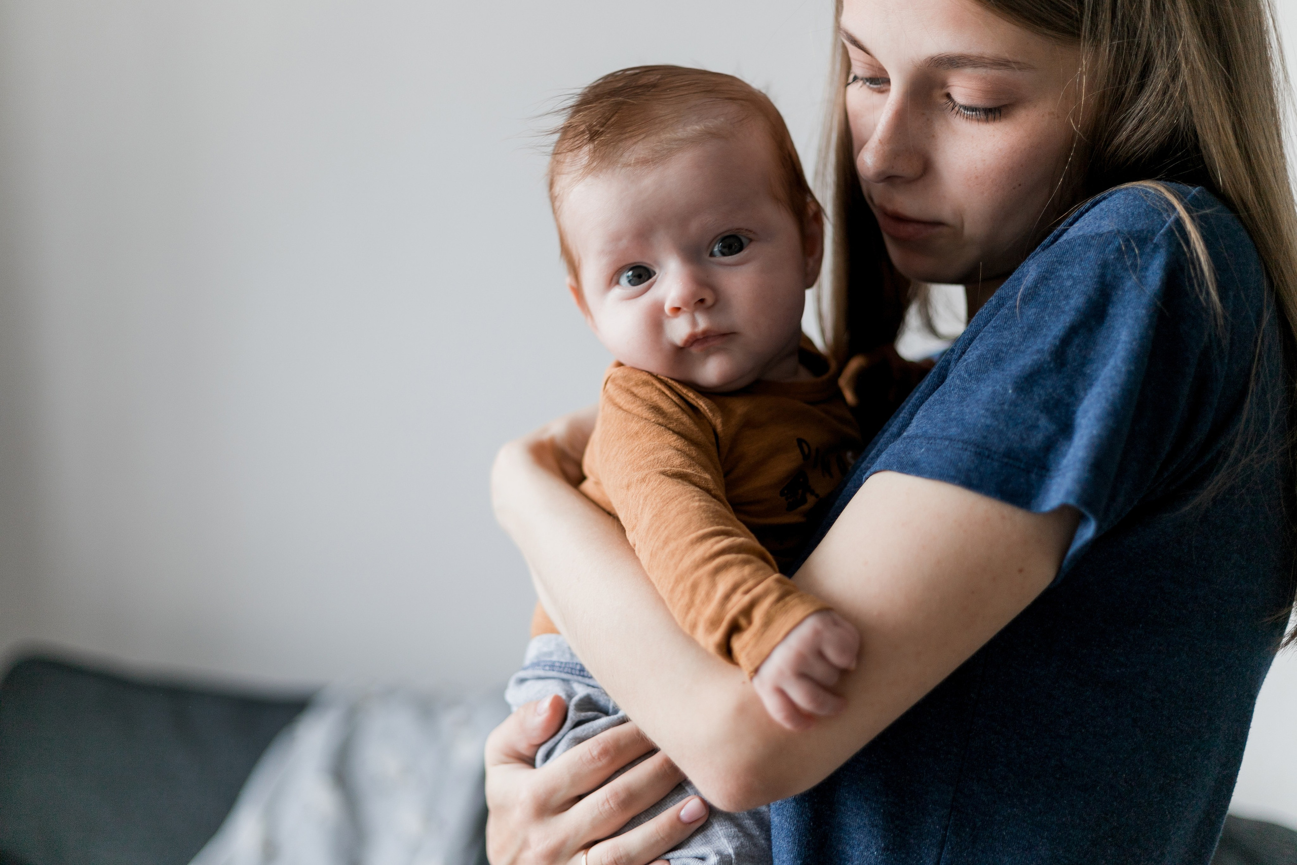 С малышом. Фотограф Софья Володкина