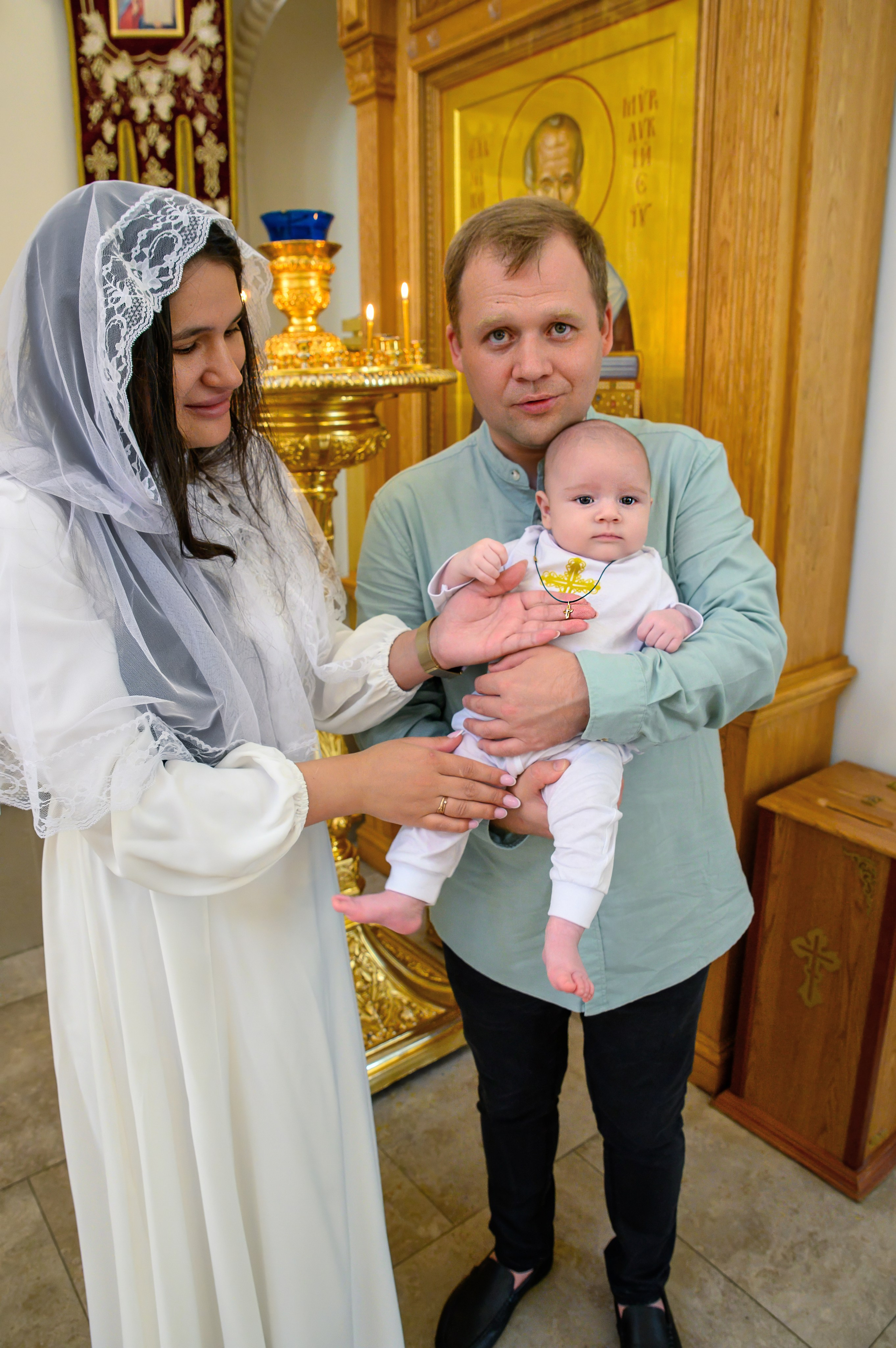Таинство крещения. Профессиональный фотограф в Санкт-Петербурге