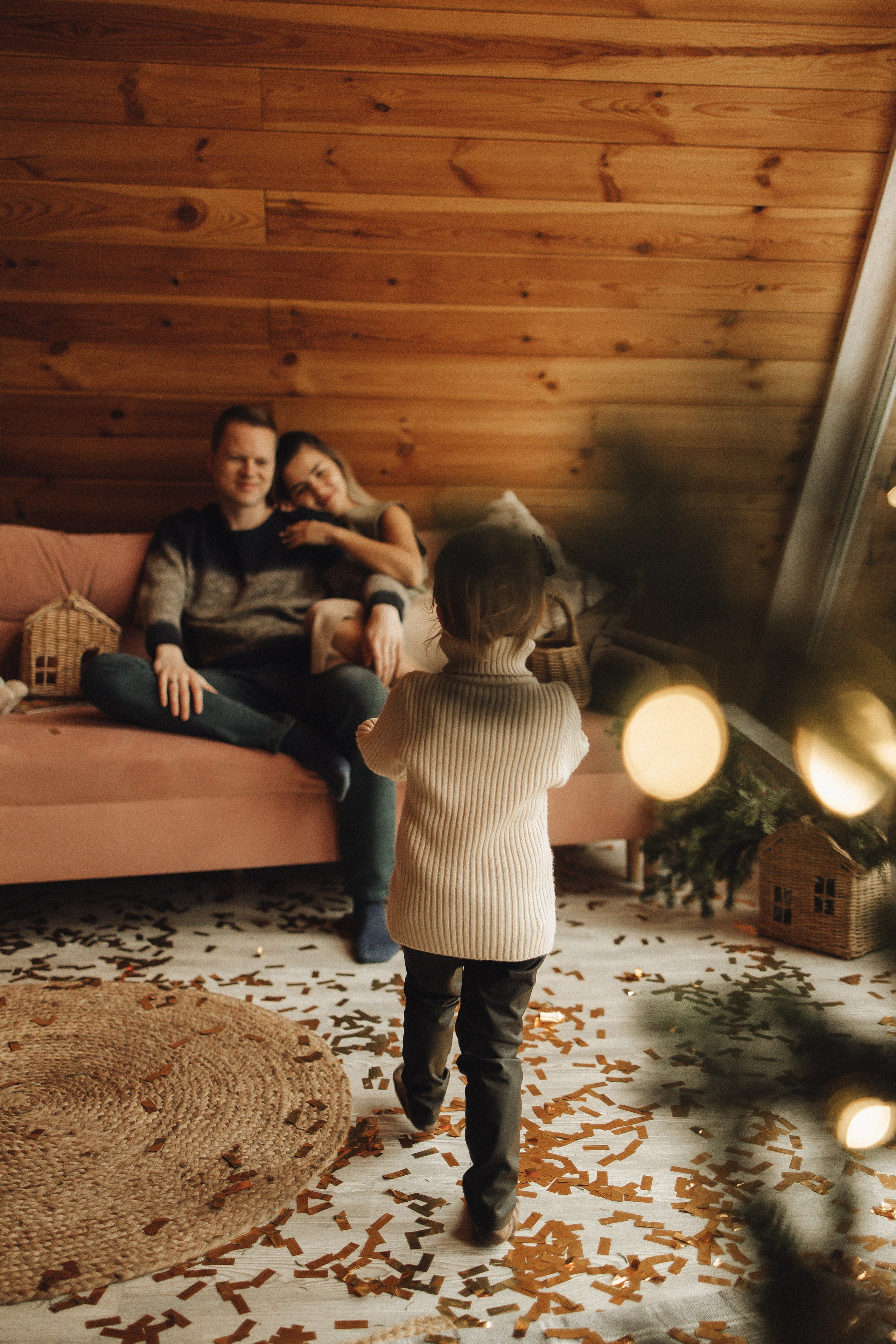Новогодняя история в домике. Семейный и детский фотограф, таганрог, ростов-на-дону
