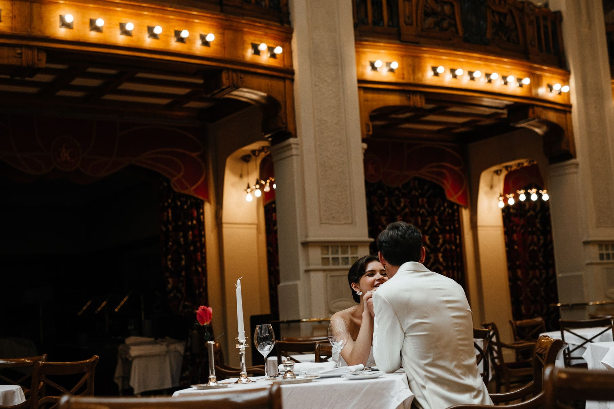 Свадебная фотосессия в Санкт-Петербурге в Гранд Отель Европа