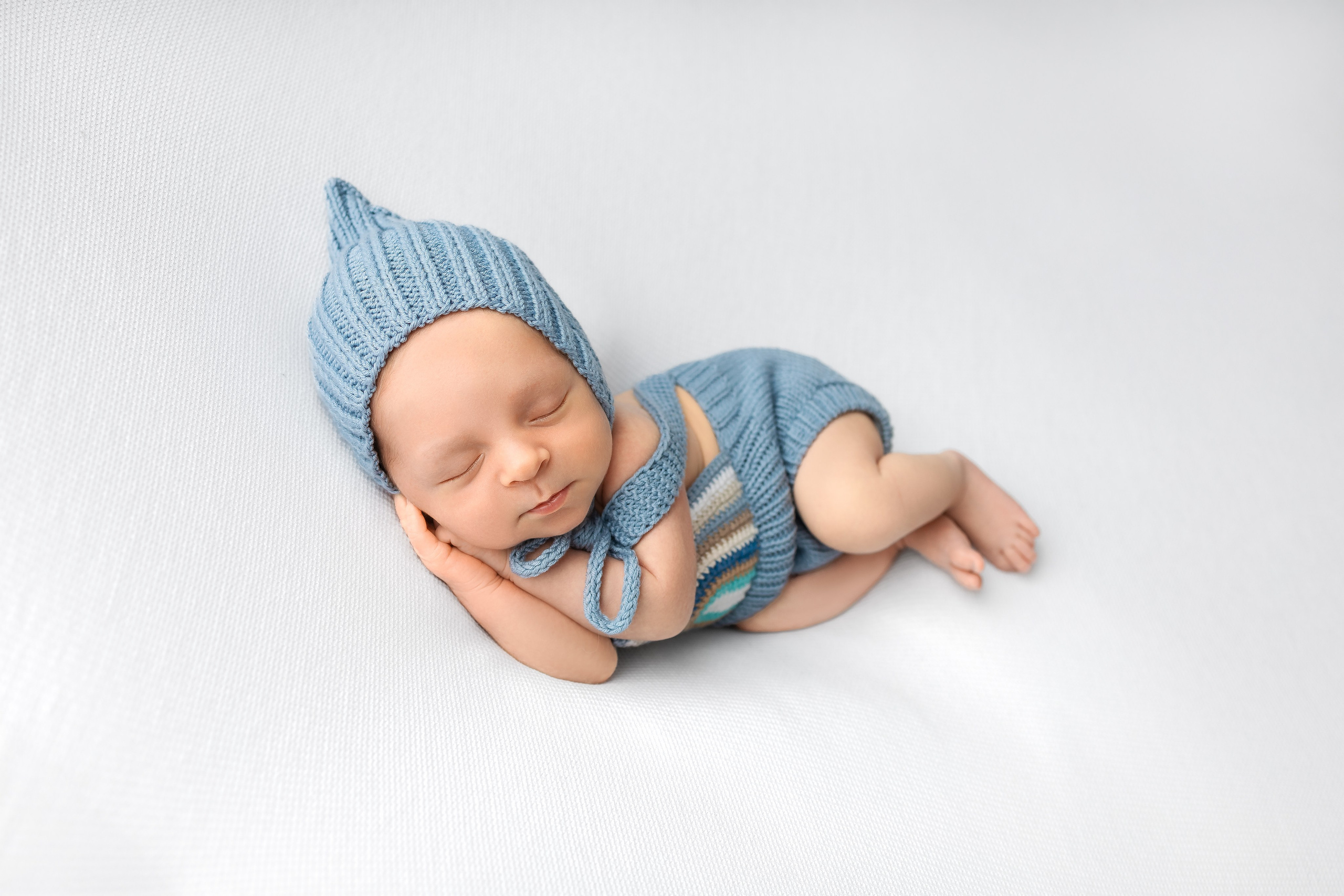 Федор 22 дня. Фотограф новорождённых Newborn Москва