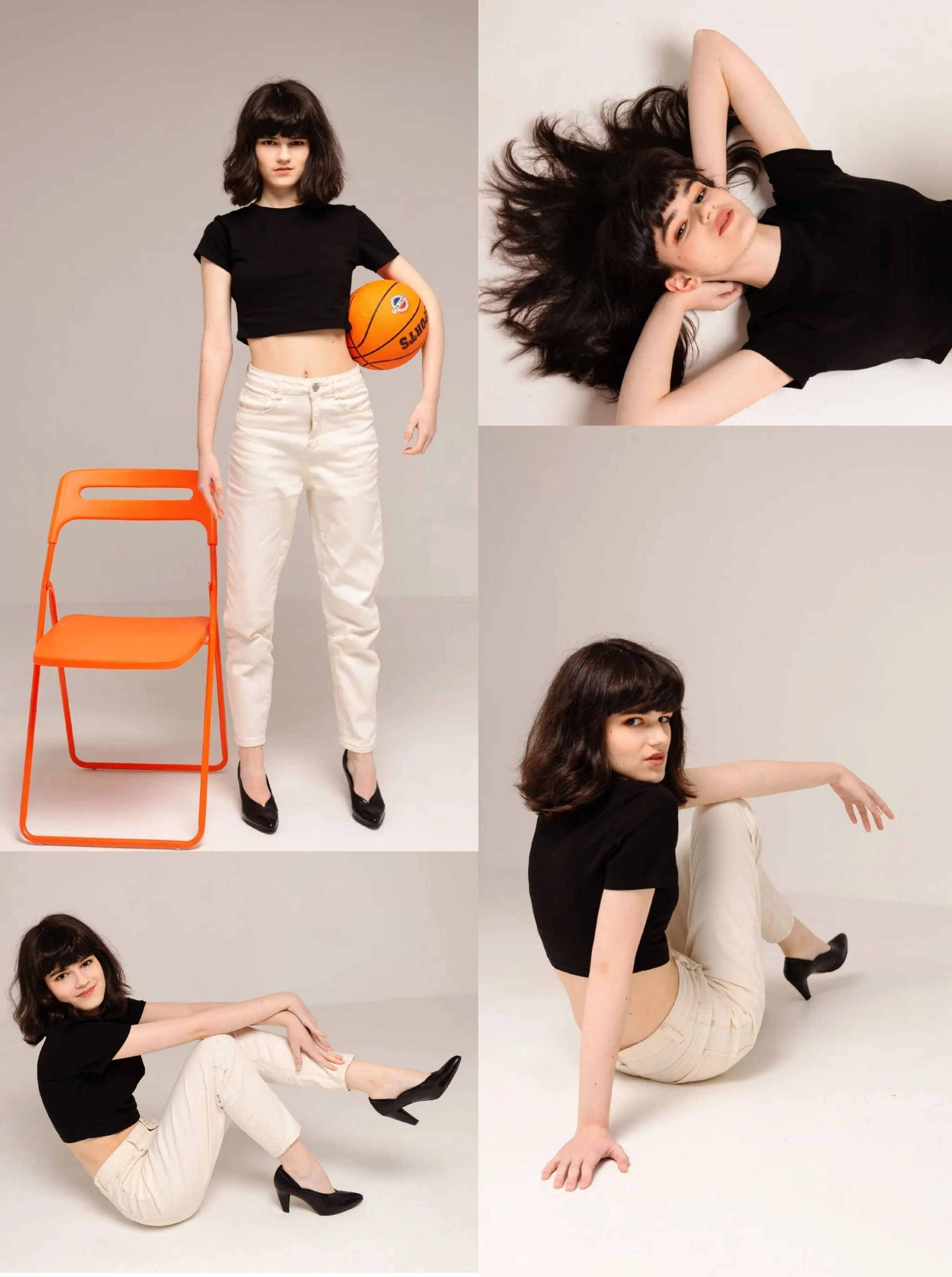 Фотосессии для портфолио моделей, актеров. Портретный фотограф в Санкт-Петербурге