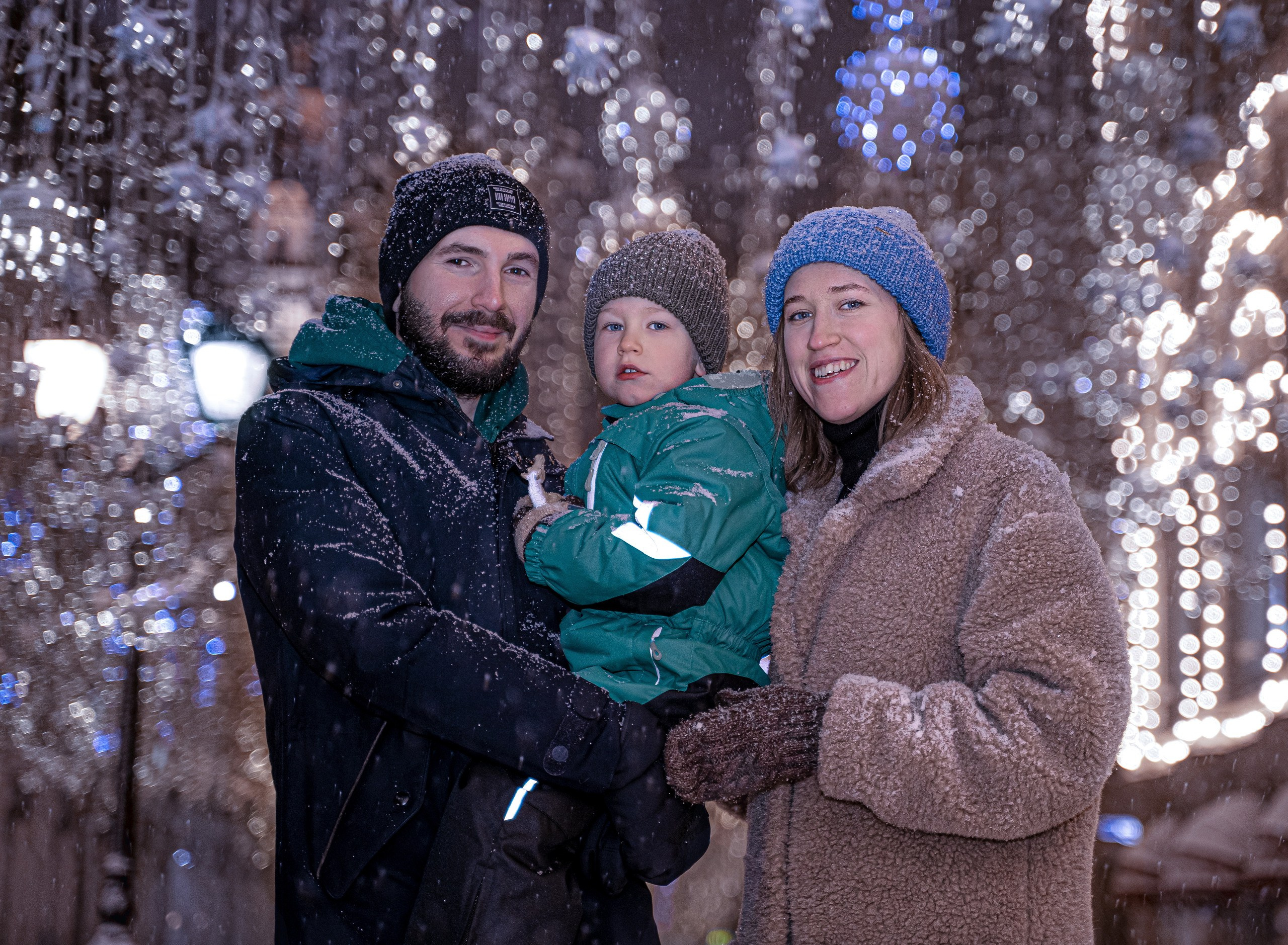 Зимнее утро на Красной площади. Портретный фотограф в Москве Юлия Красовская