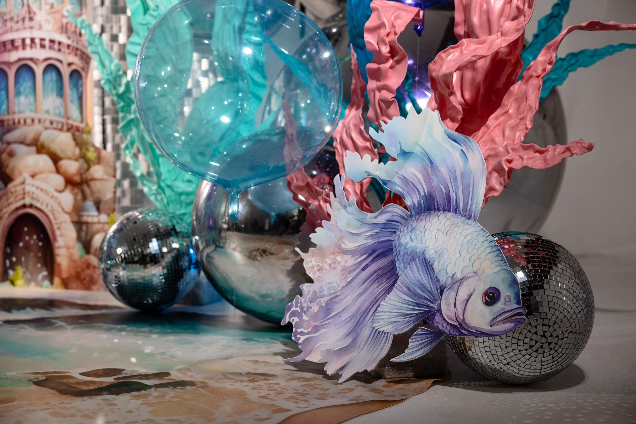 Русалочка. Декоратор Ксения Сергеева, причёска Ксения Матджанова, визаж Фарида Шейдаева. Татьяна Мирзоян